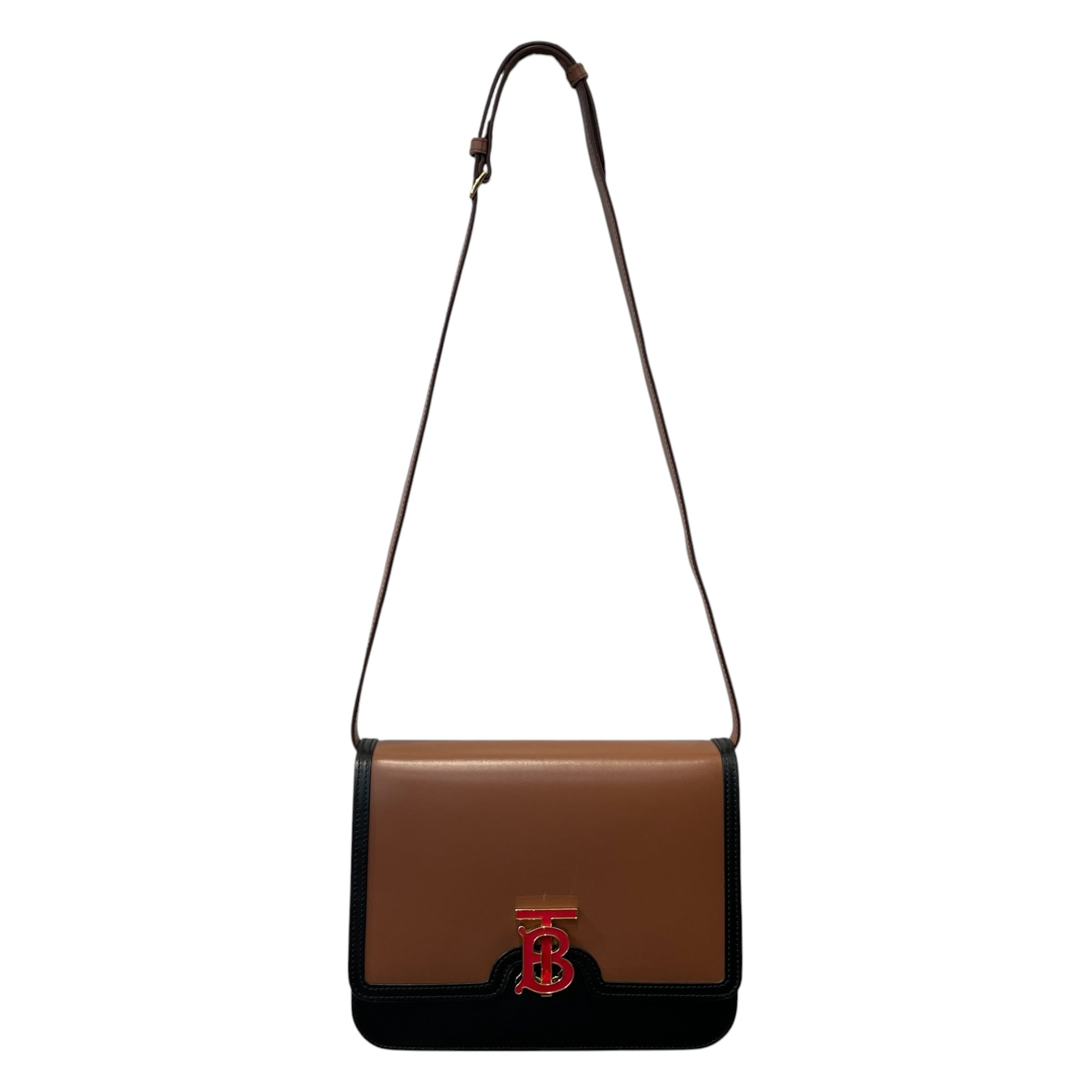 BURBERRY/Cross Body Bag/Leather/BLK/ view 1