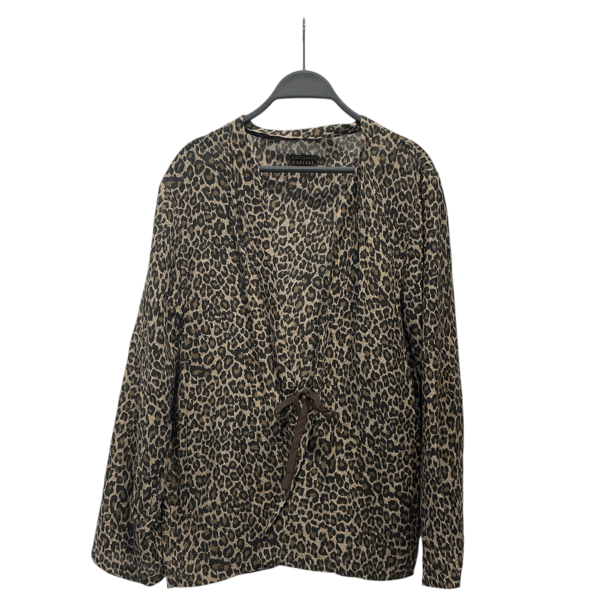 KAPITAL/LS Shirt/2/Cotton/BRW/Animal Pattern/ view 1