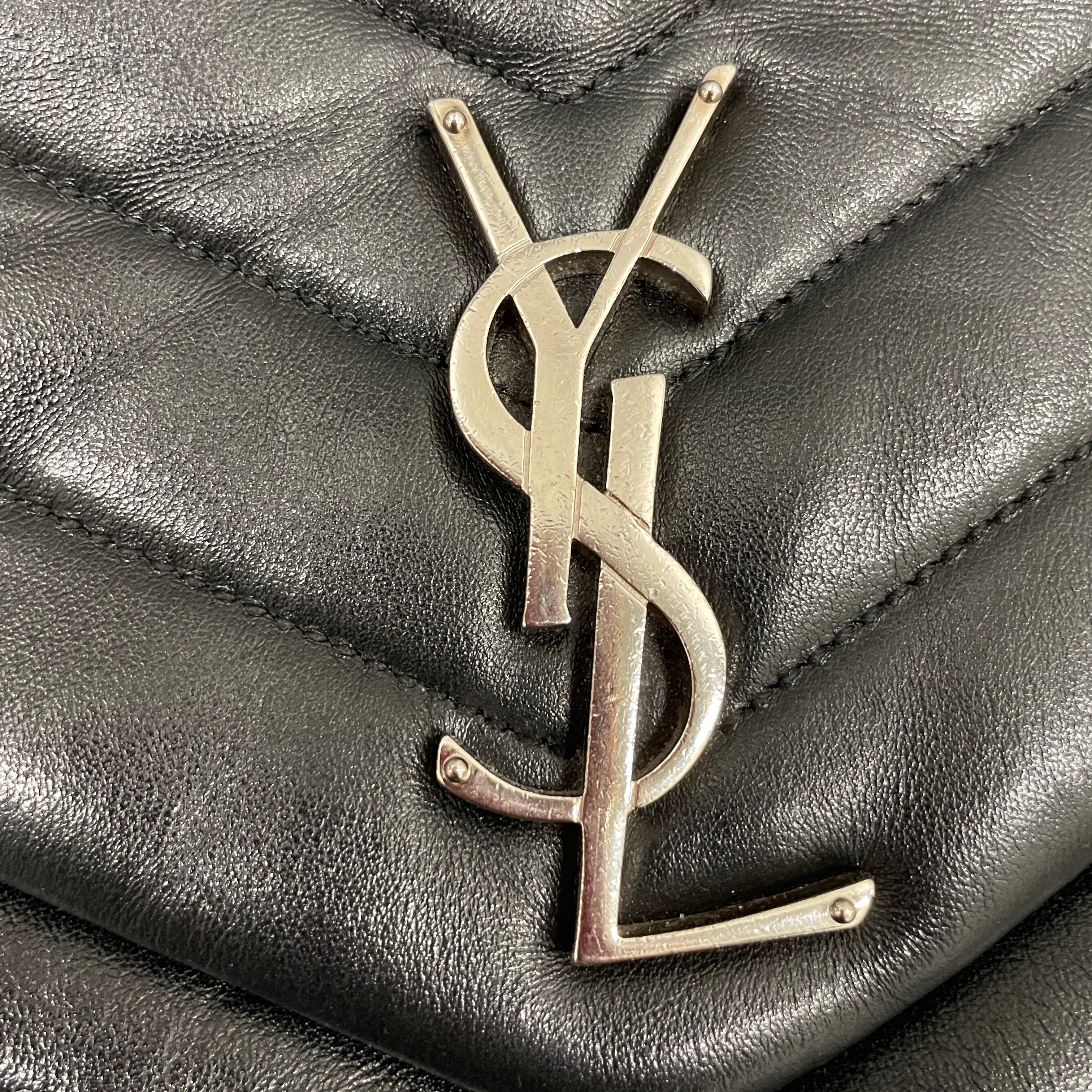YVES SAINT LAURENT/Bag/Leather/BLK/YSL QUILTED LOULOU view 7