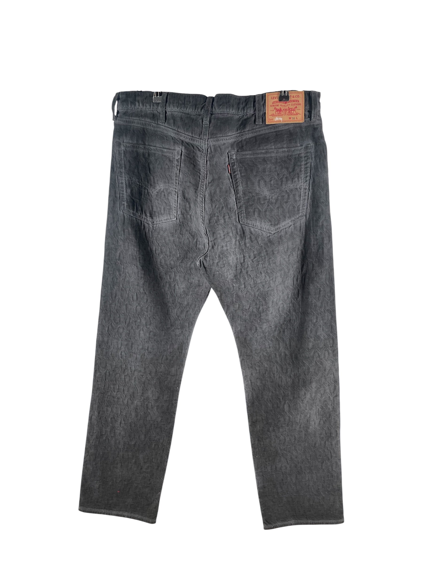 Levi's/STUSSY/Pants/38/Denim/GRY/Distressed/PC9-A5219-0002 view 2