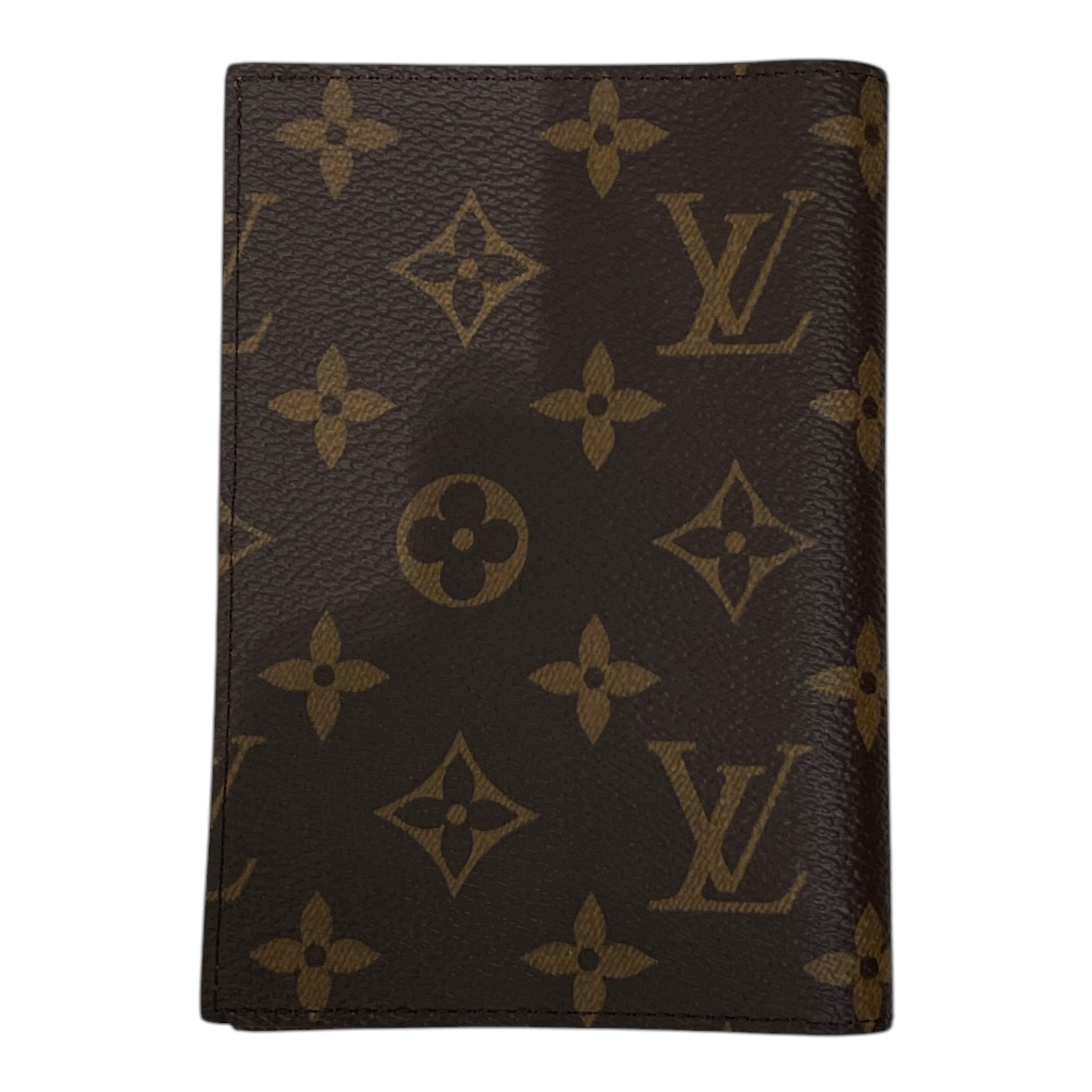 LOUIS VUITTON/Long Wallet/Monogram/Leather/BRW/M's/PASSPORT HOLDER view 2