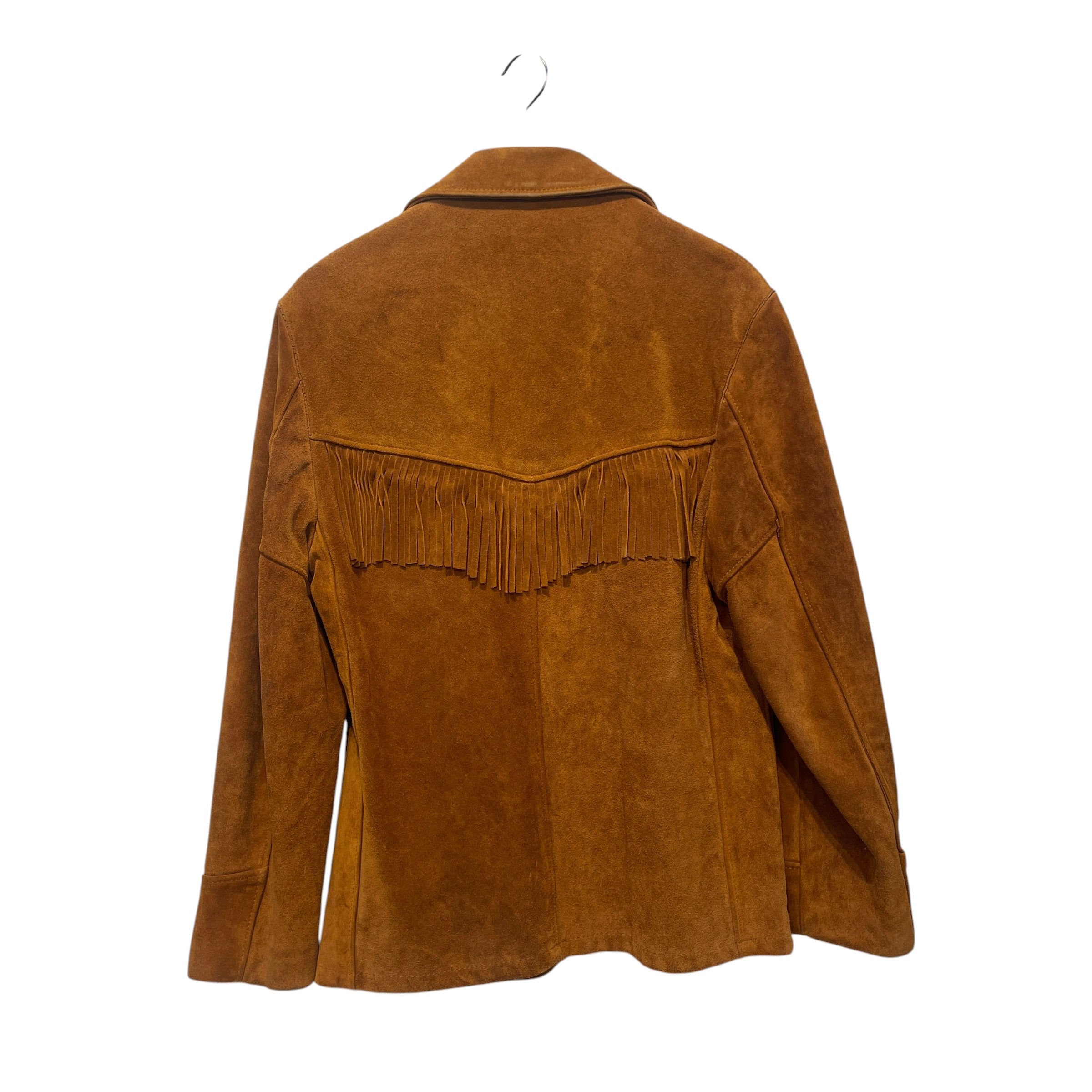 Schott/Vintage/Jacket/42/Suede/CML/80s made in usa fringe western view 4