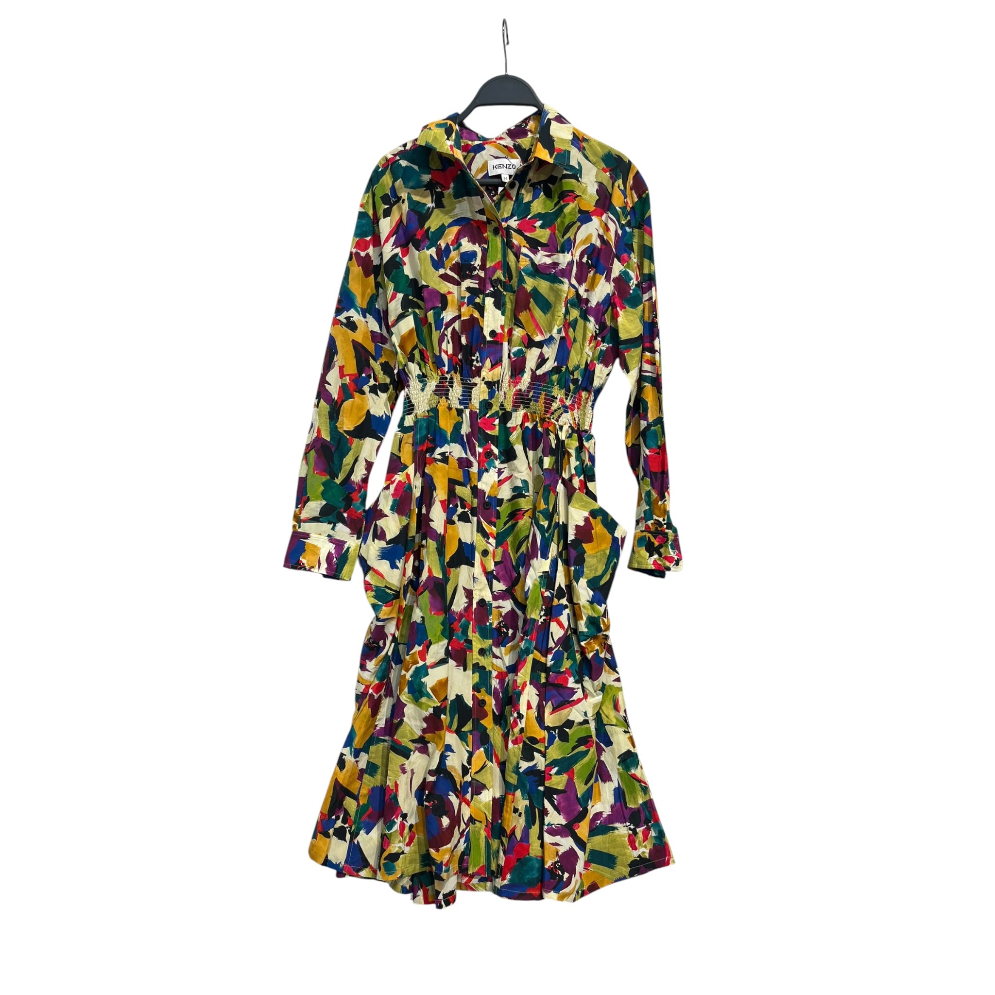 KENZO/LS Dress/34/All Over Print/MLT/ARCHIVE MULTICOLOR LS DRESS view 1