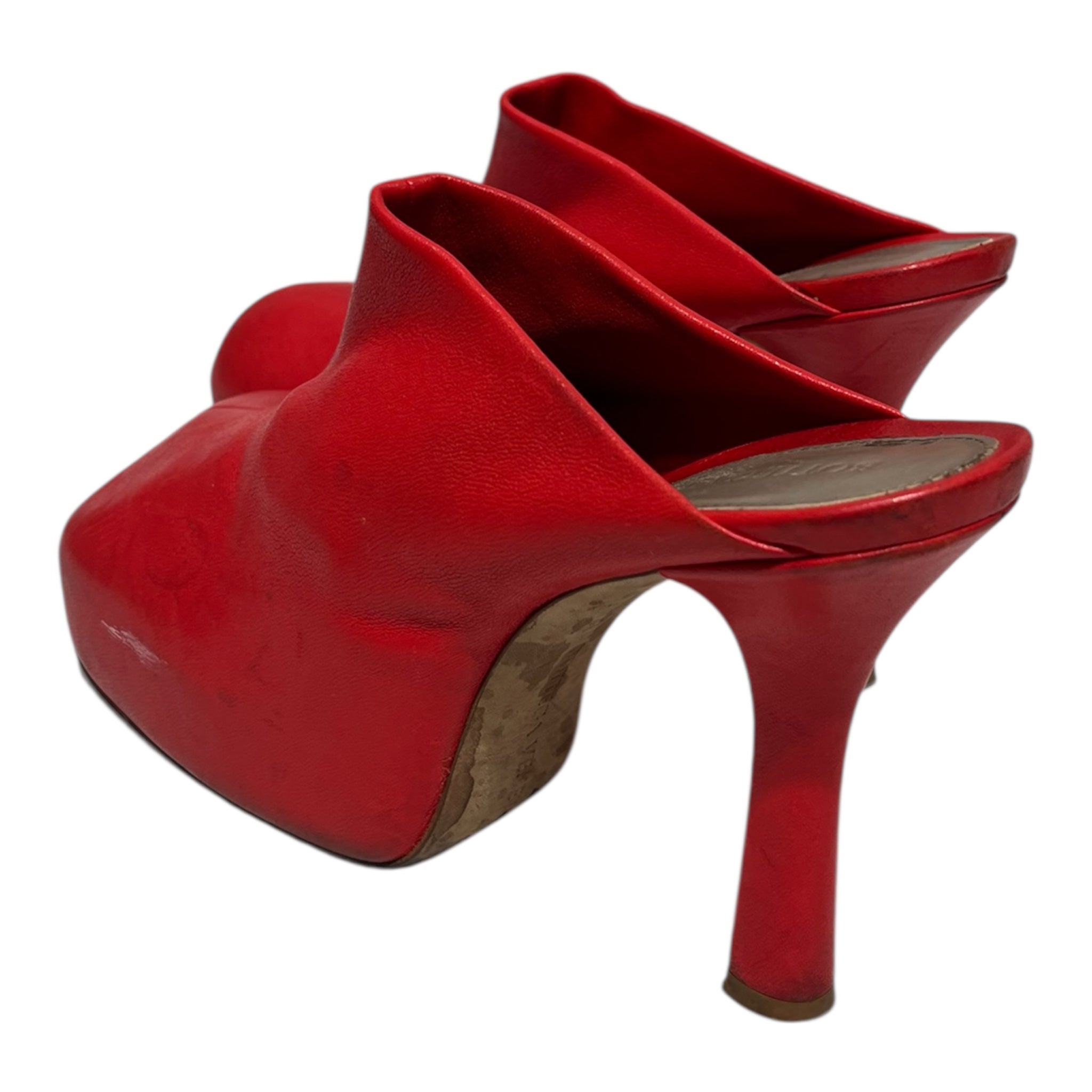 BOTTEGA VENETA/Heels/EU 36.5/Leather/RED/ view 2