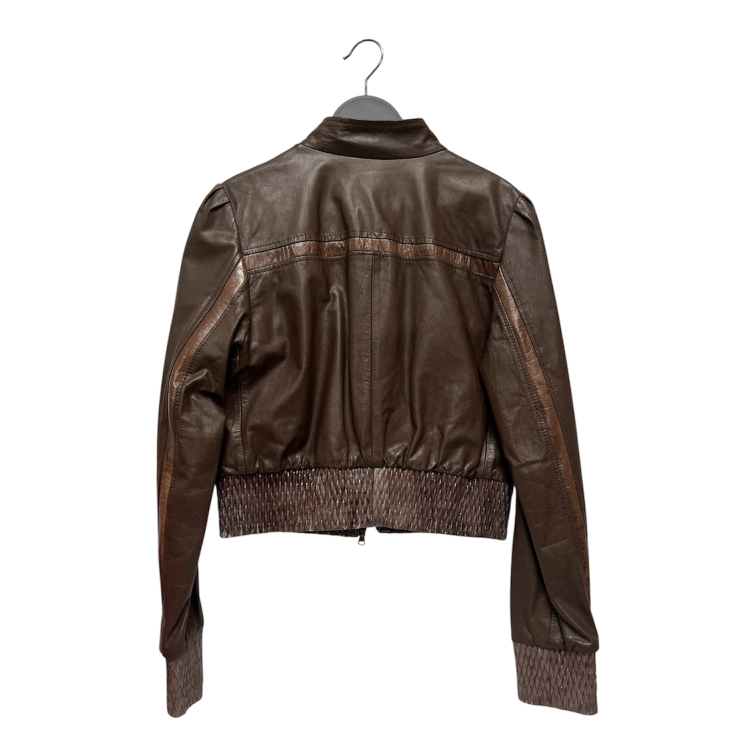 VERA PELLE/Leather Jkt/46/Leather/BRW/ view 6