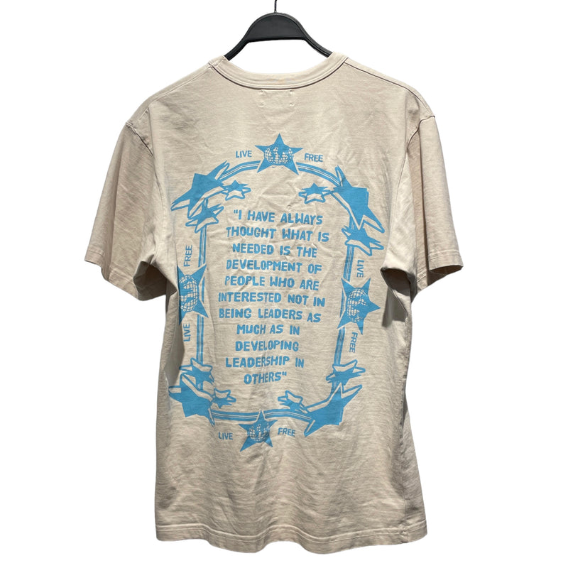 BARRIERS/T-Shirt/M/Cotton/CRM/Graphic/