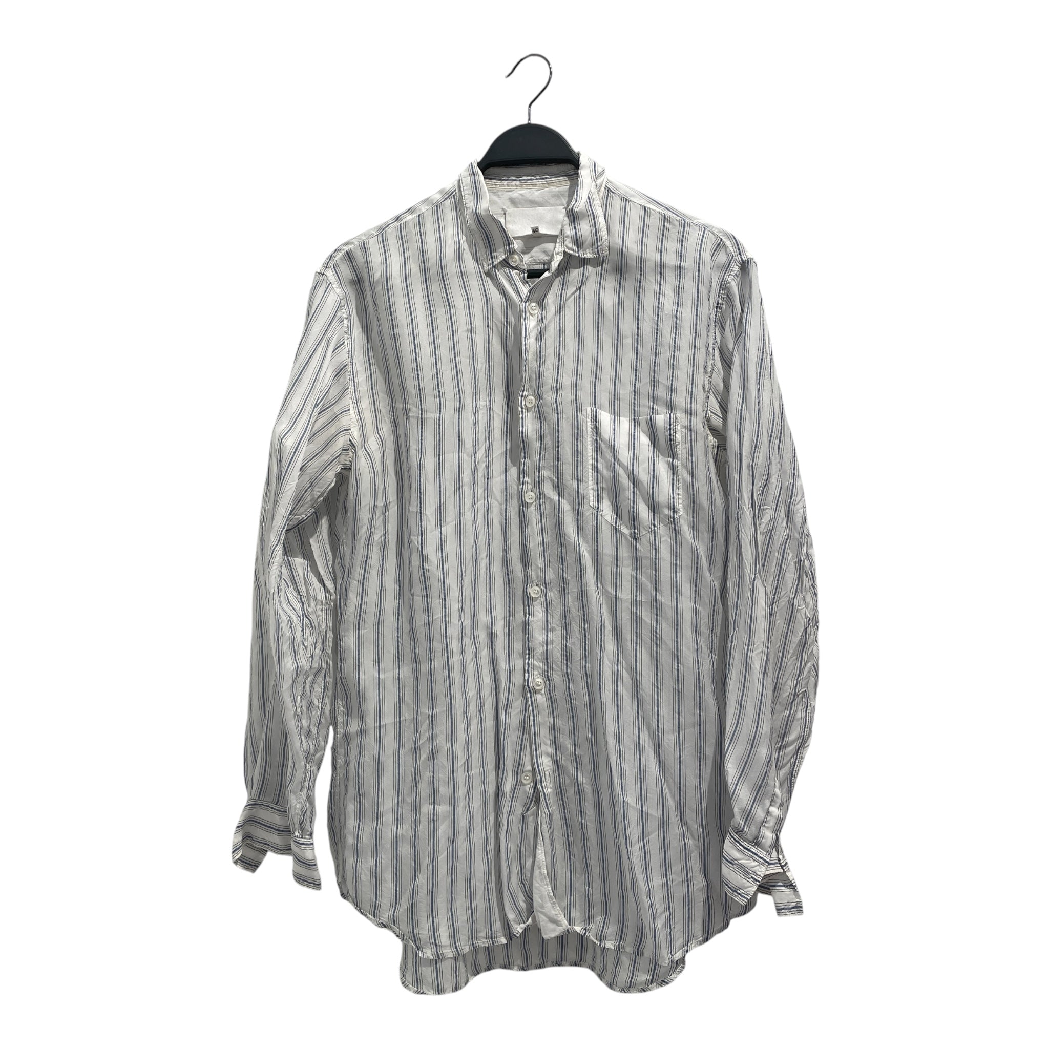 Maison Margiela/LS Shirt/40/Cotton/WHT/Stripe/ view 1