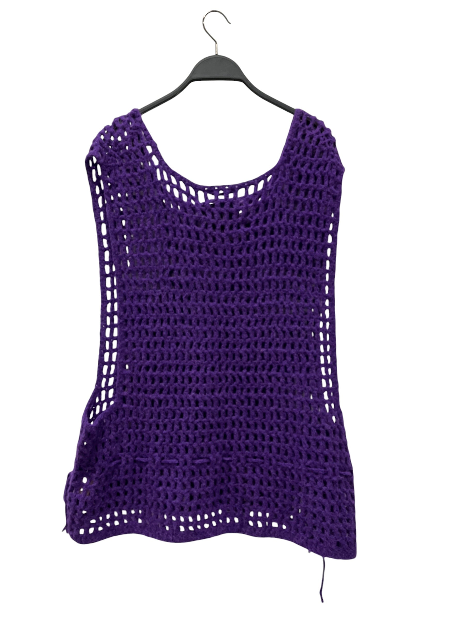 BODE/Knitted Vest/L/Wool/PPL/WAFFLE KNIT view 2