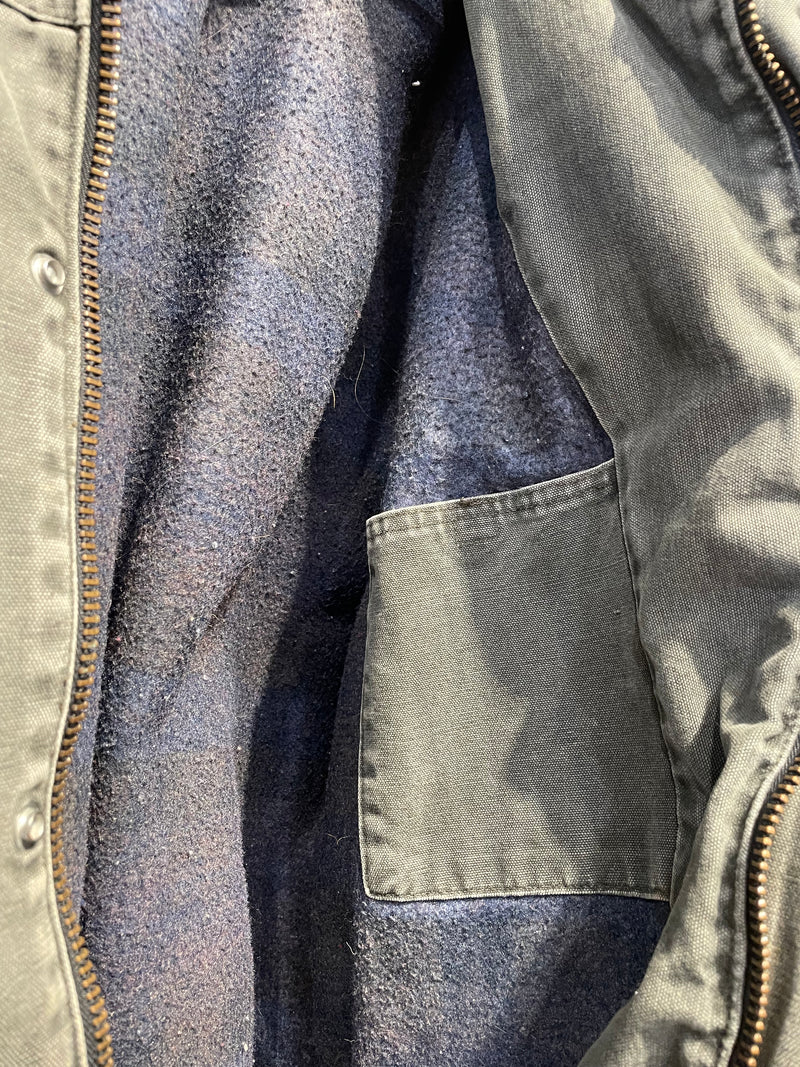 Carhartt/Trench Coat/XL/Cotton/GRN/14806