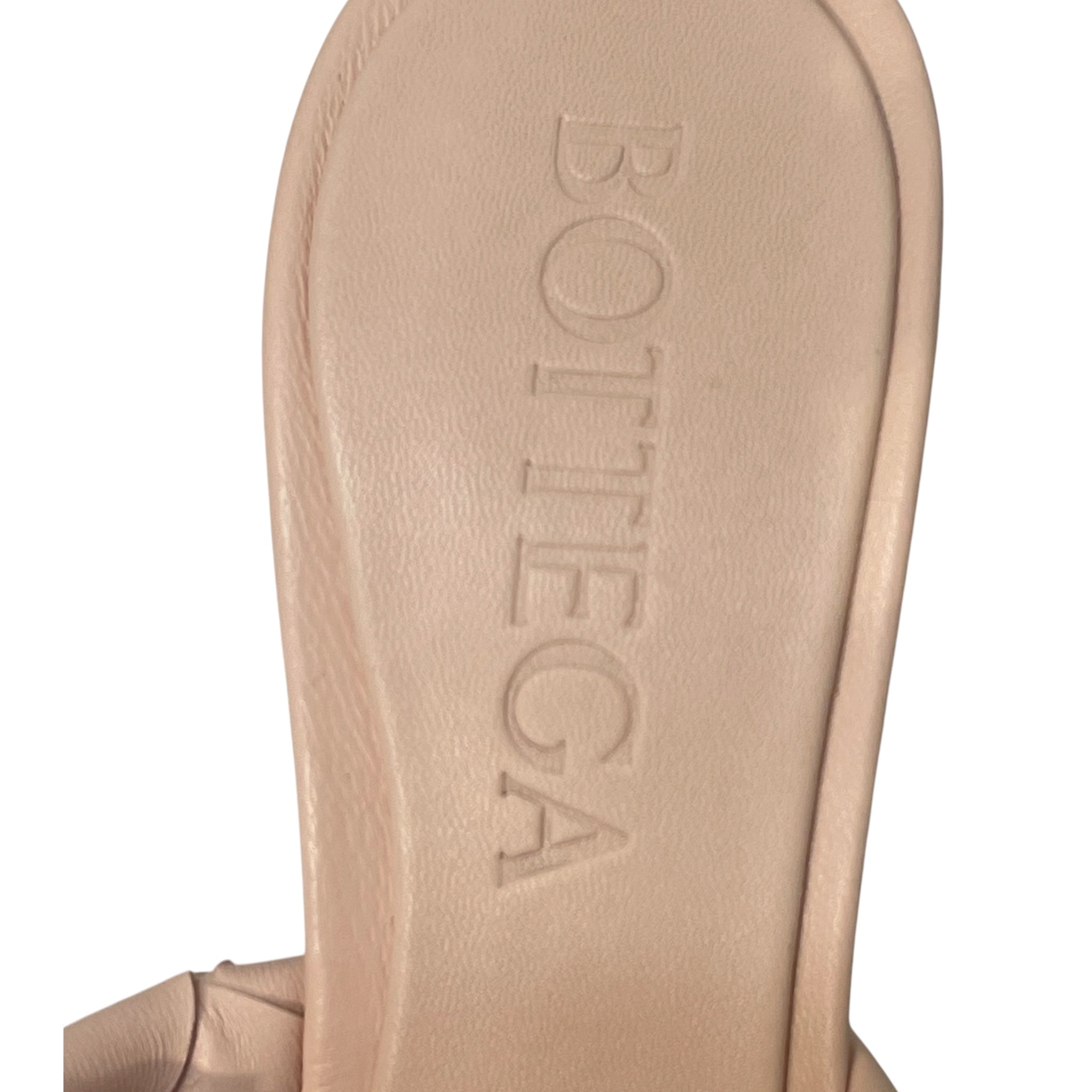 BOTTEGA VENETA/Heels/EU 37/Leather/BEG/Blink Mules Intrecciato view 3