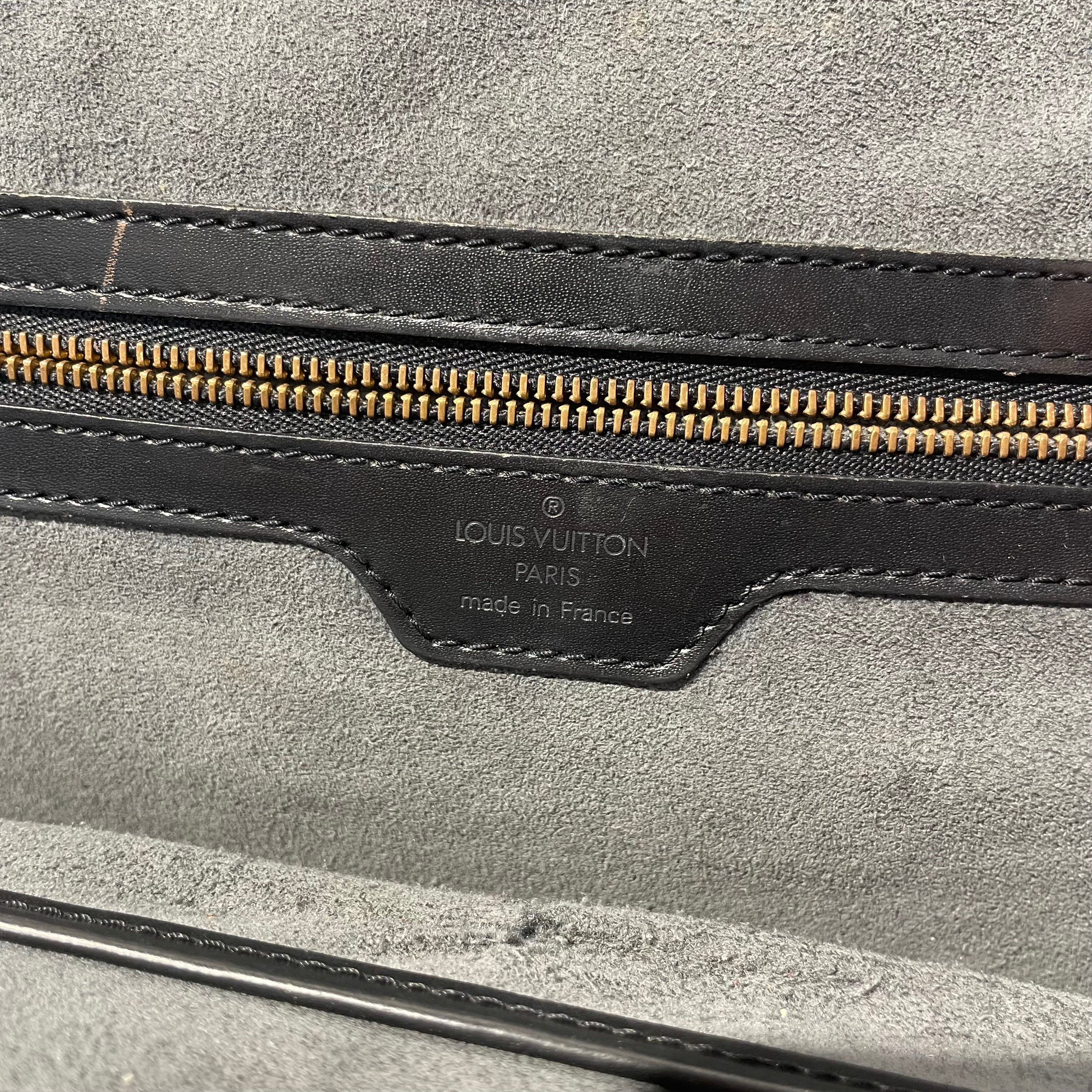 LOUIS VUITTON/Bag/Leather/BLK/LUSSAC EPI view 3