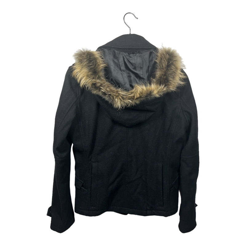 PPFM/Coat/BLK/fur hood – 2nd STREET USA