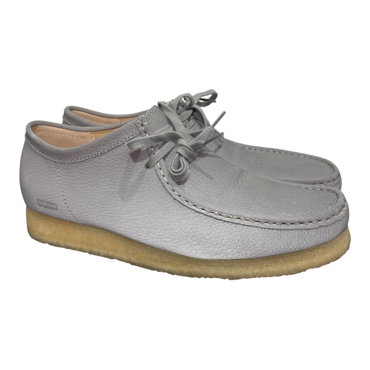 Supreme/Supreme/Clarks/Shoes/US 10.5/SLV/SS25 Reflective Wallabee Boot view 1