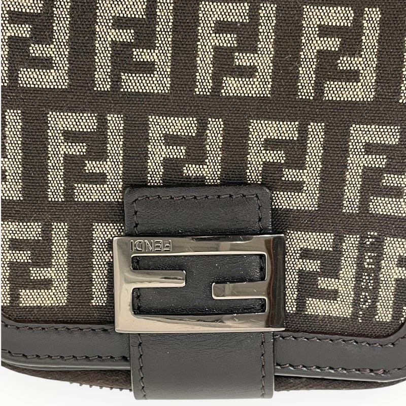 FENDI/Bifold Wallet/Monogram/Cotton/MLT/