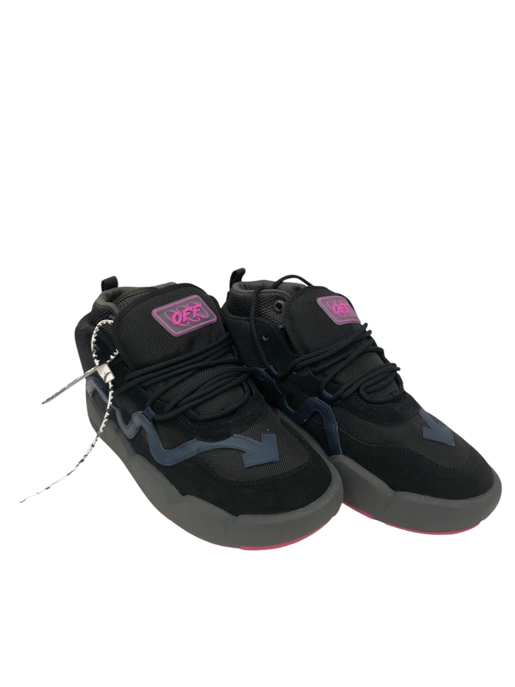 OFF-WHITE/Low-Sneakers/EU 45/Cotton/BLK/CHLORINE view 1