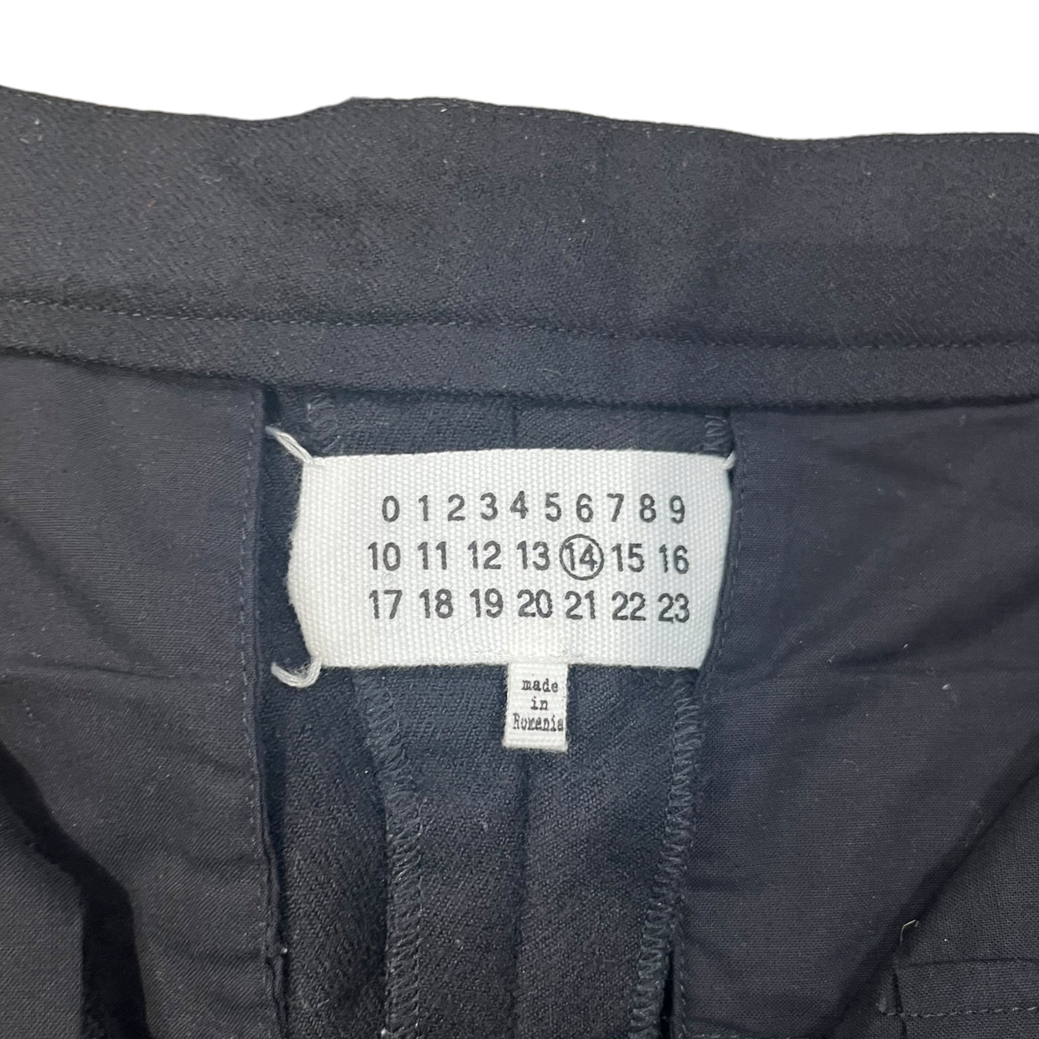 Maison Margiela/Pants/44/Cotton/BLK/ view 3