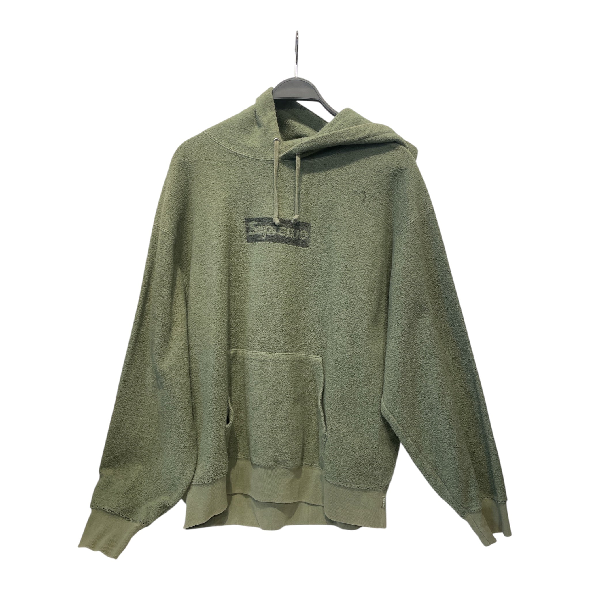 Supreme/Hoodie/L/Cotton/GRN/INSIDE OUT BOX LOGO view 1