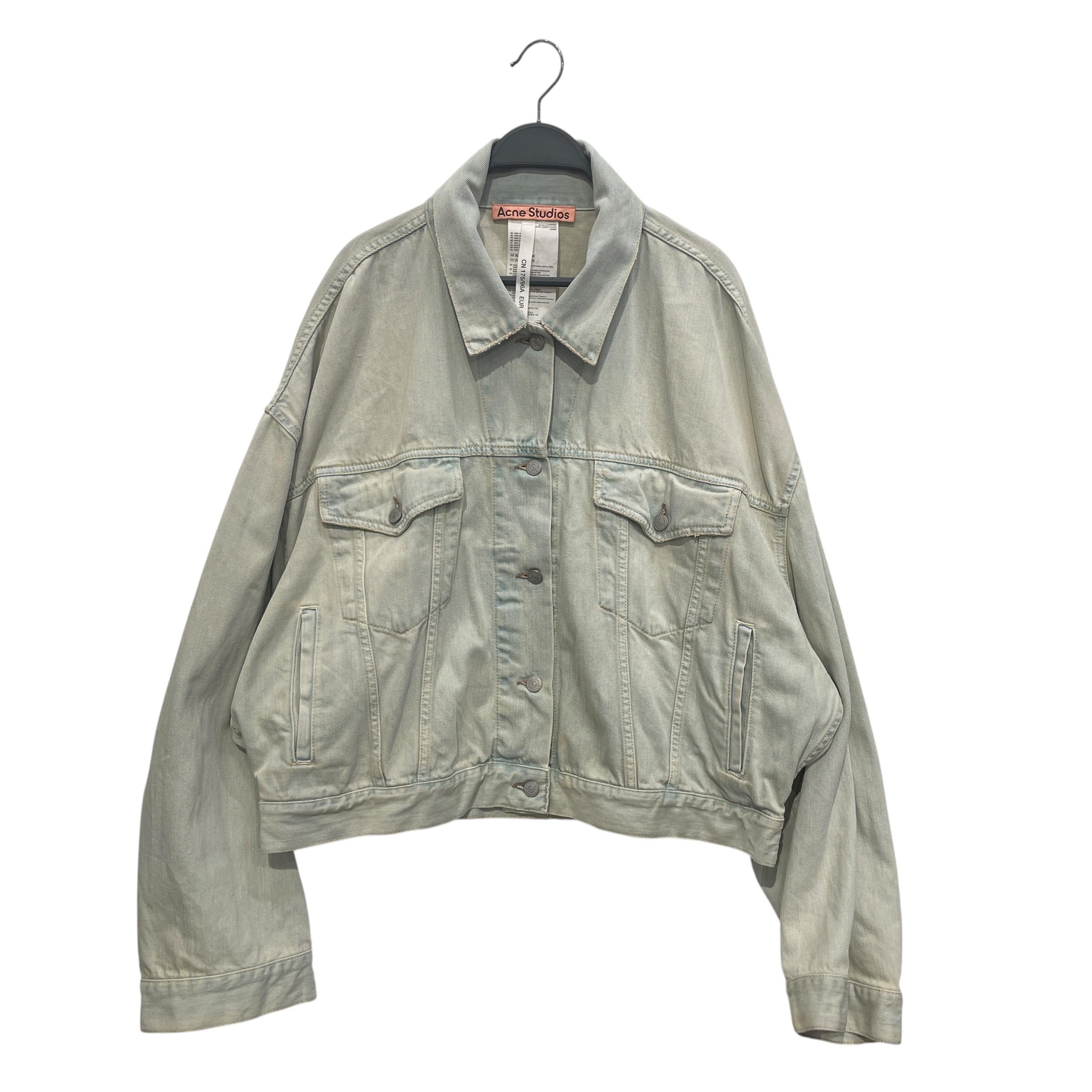 Acne Studios/Denim Jkt/42/Denim/IDG/LIGHTWASH BUTTON UP view 1