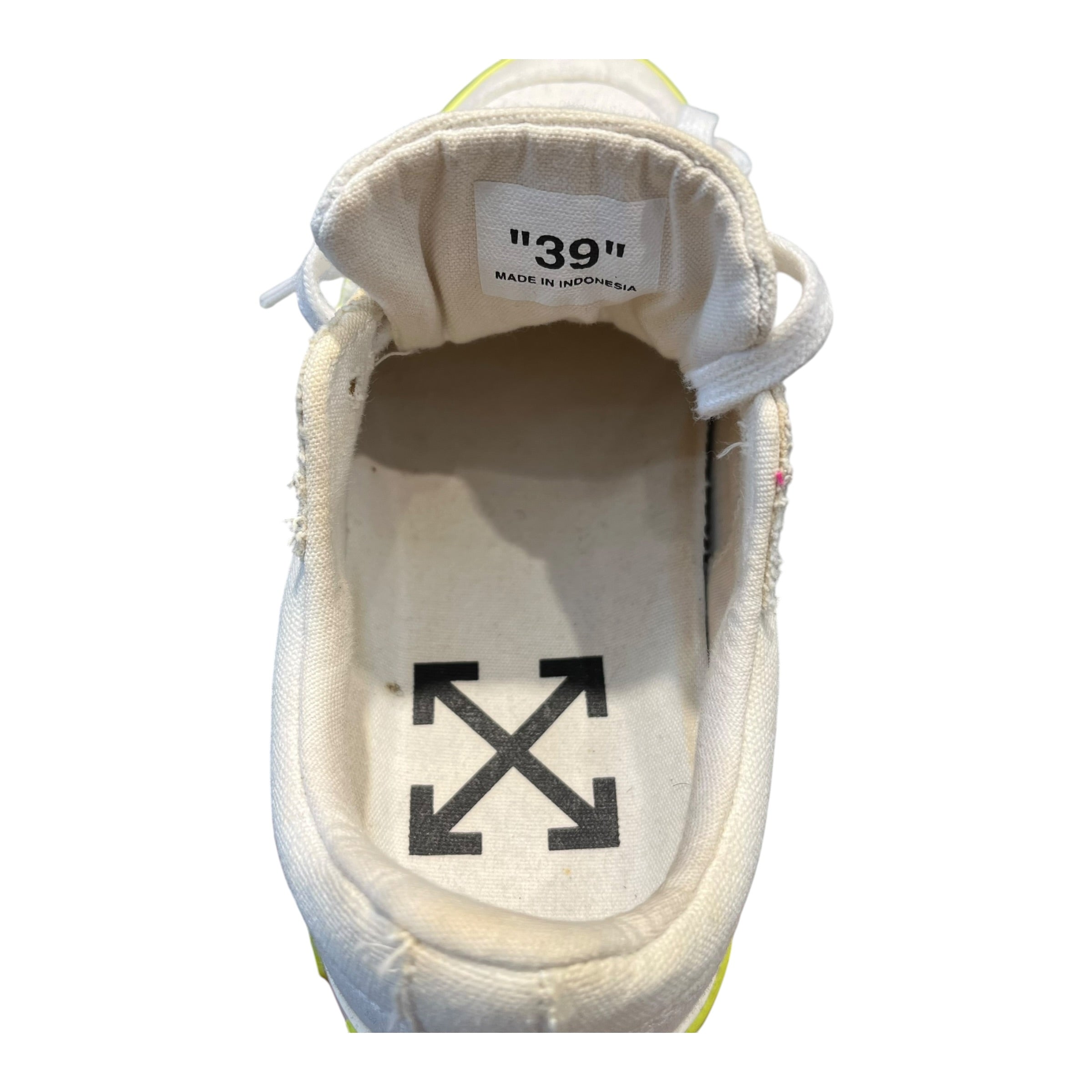 OFF-WHITE/Low-Sneakers/EU 39/CRM/Low Vulcanized view 5