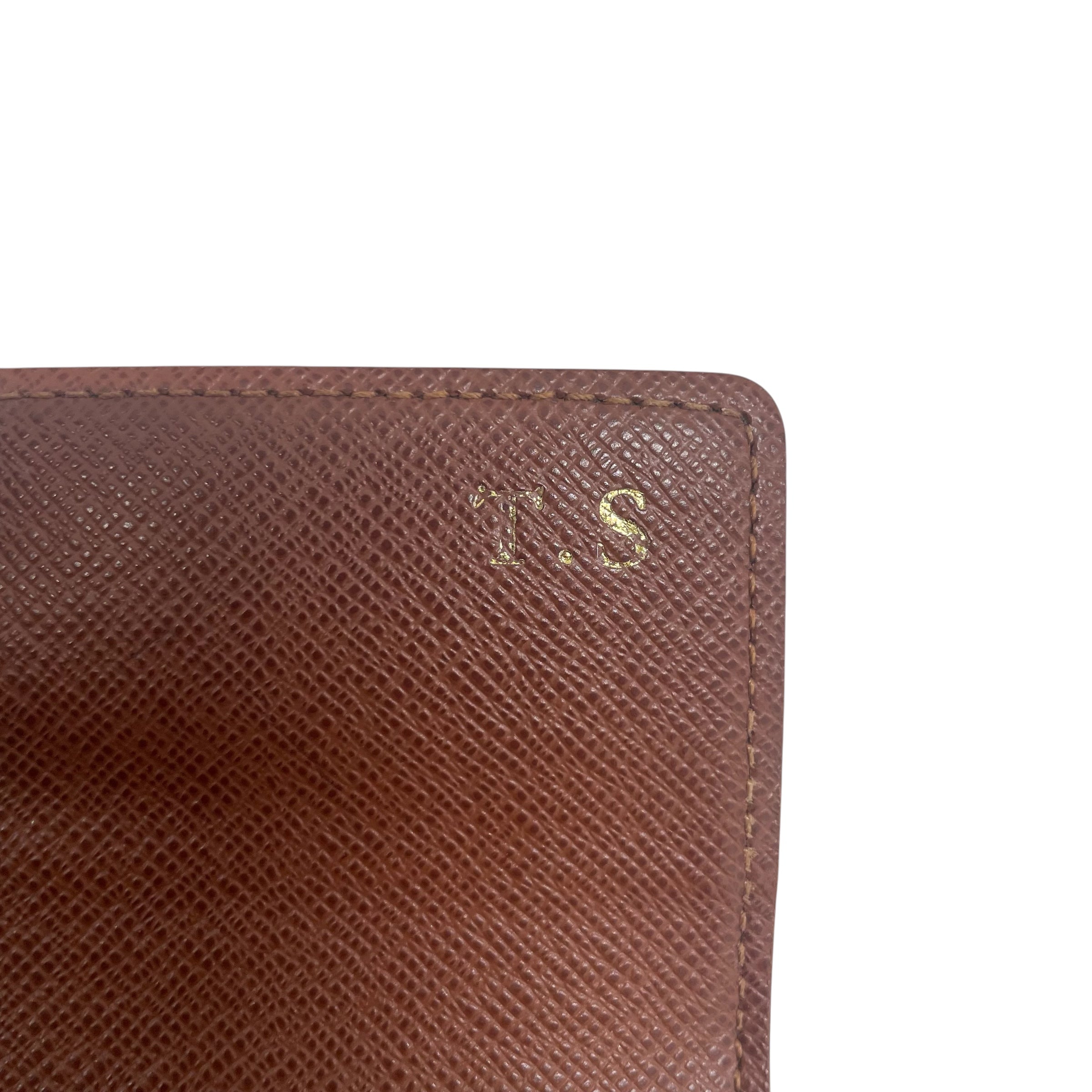 LOUIS VUITTON/Wallet/Monogram/BRW/alexandra cloth wallet view 7