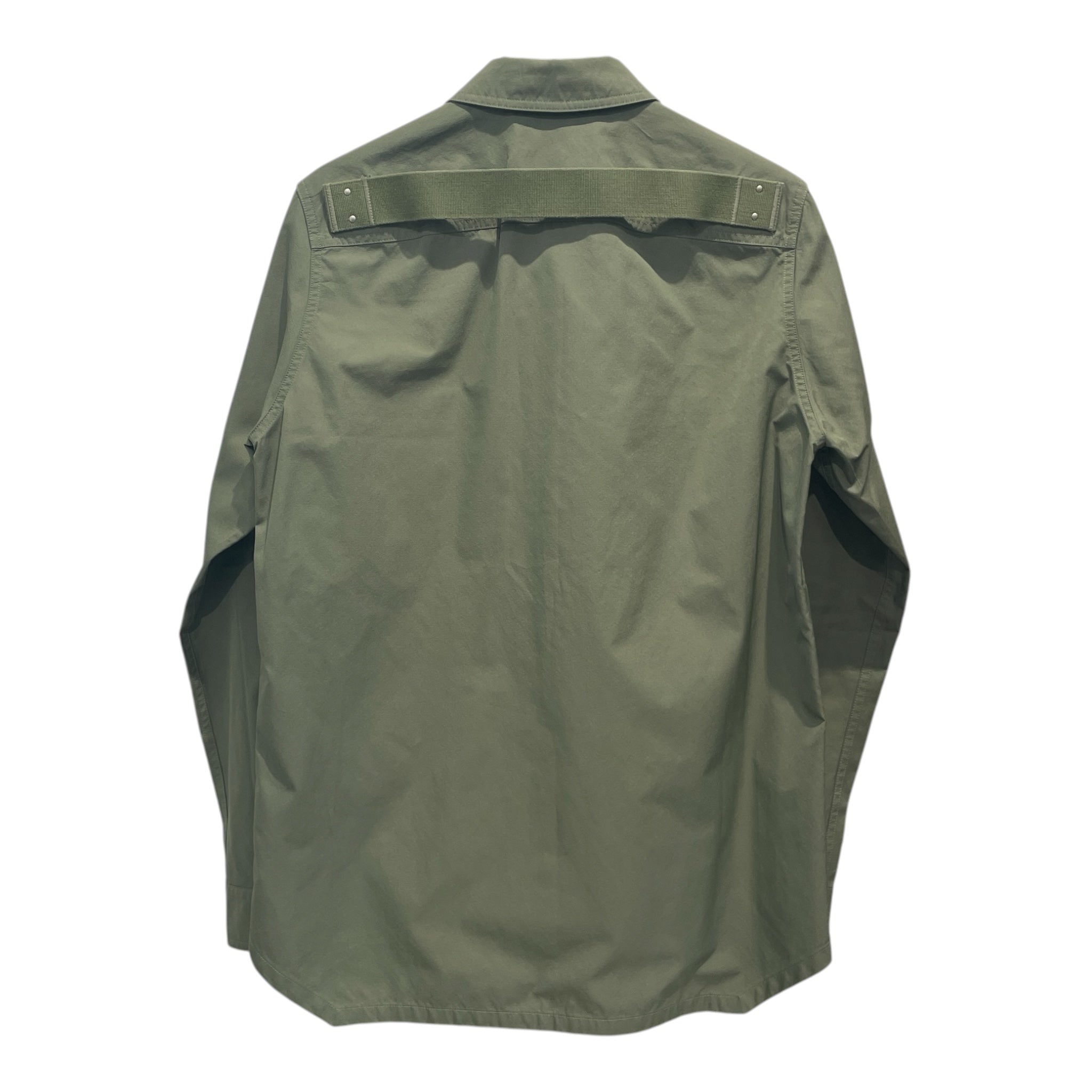 Rick Owens/LS Shirt/46/Nylon/KHK/RICK OWENS BUTON SNAP LS view 2