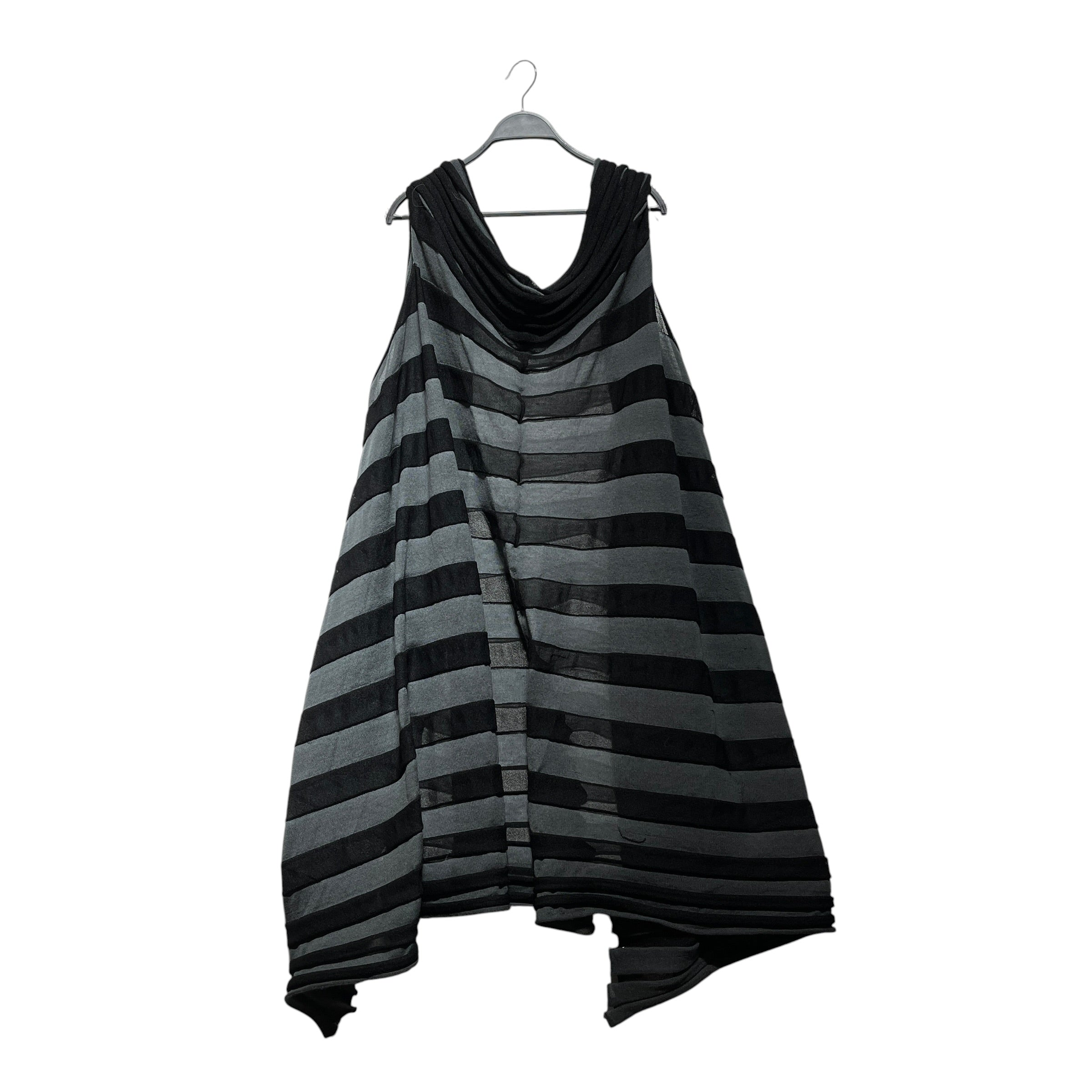 PLEATS PLEASE ISSEY MIYAKE/Cardigan/GRY/BLK CARDIGAN view 2