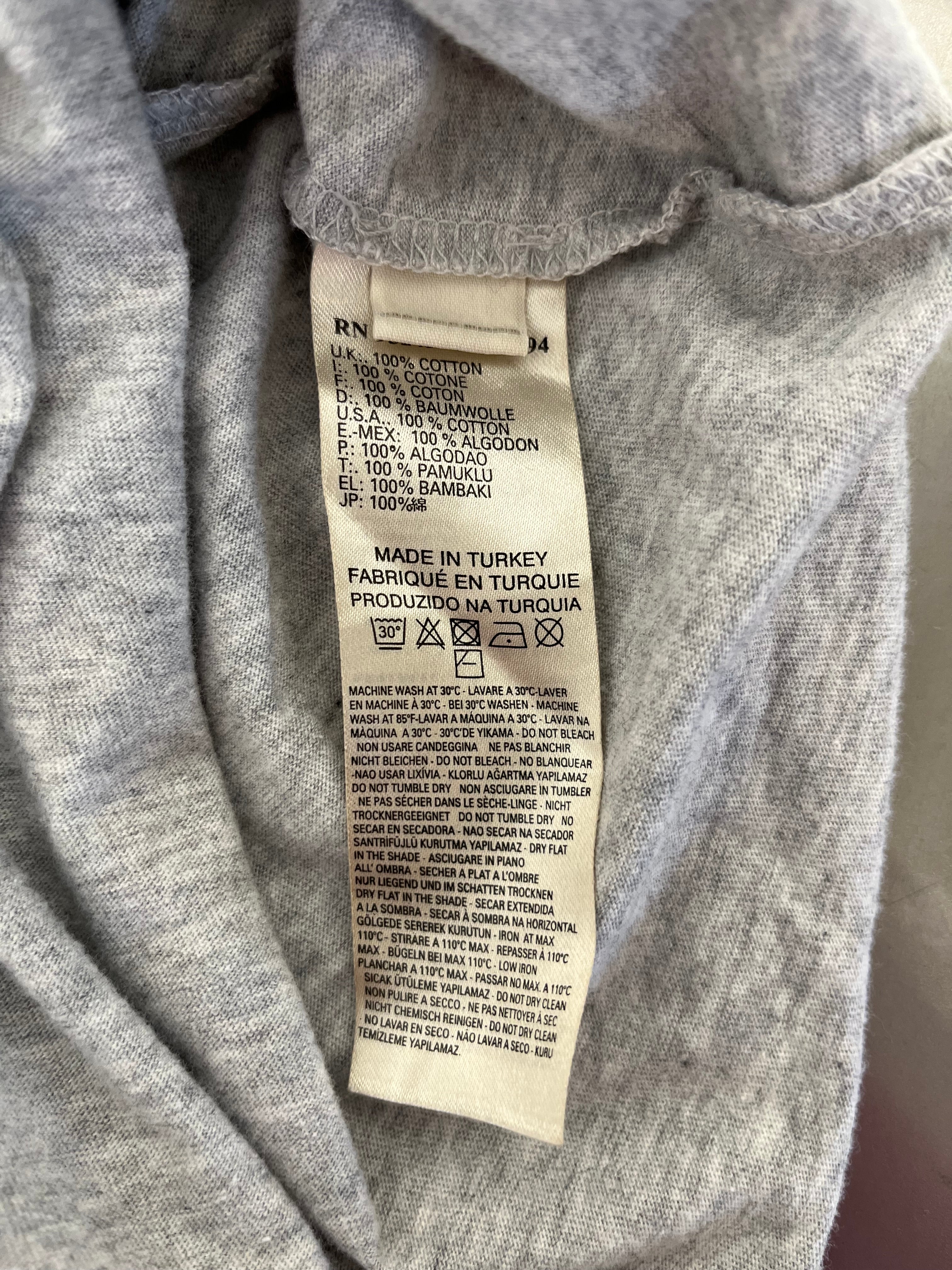 DIESEL/T-Shirt/L/Cotton/SLV/WOLF HOWLING GRAPHIC view 4