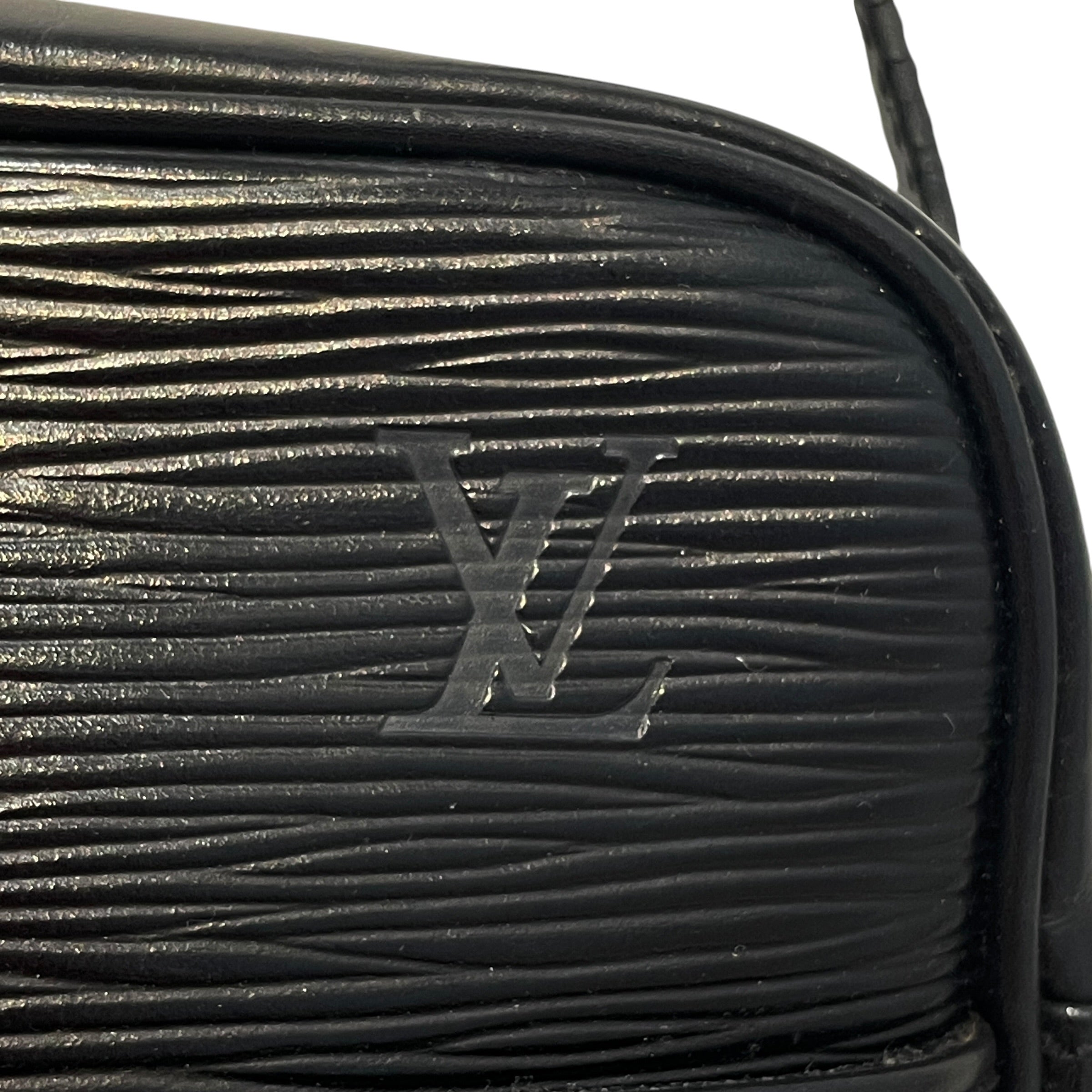 LOUIS VUITTON/Cross Body Bag/Leather/BLK/Trocadero 24 Cross body Bag view 6