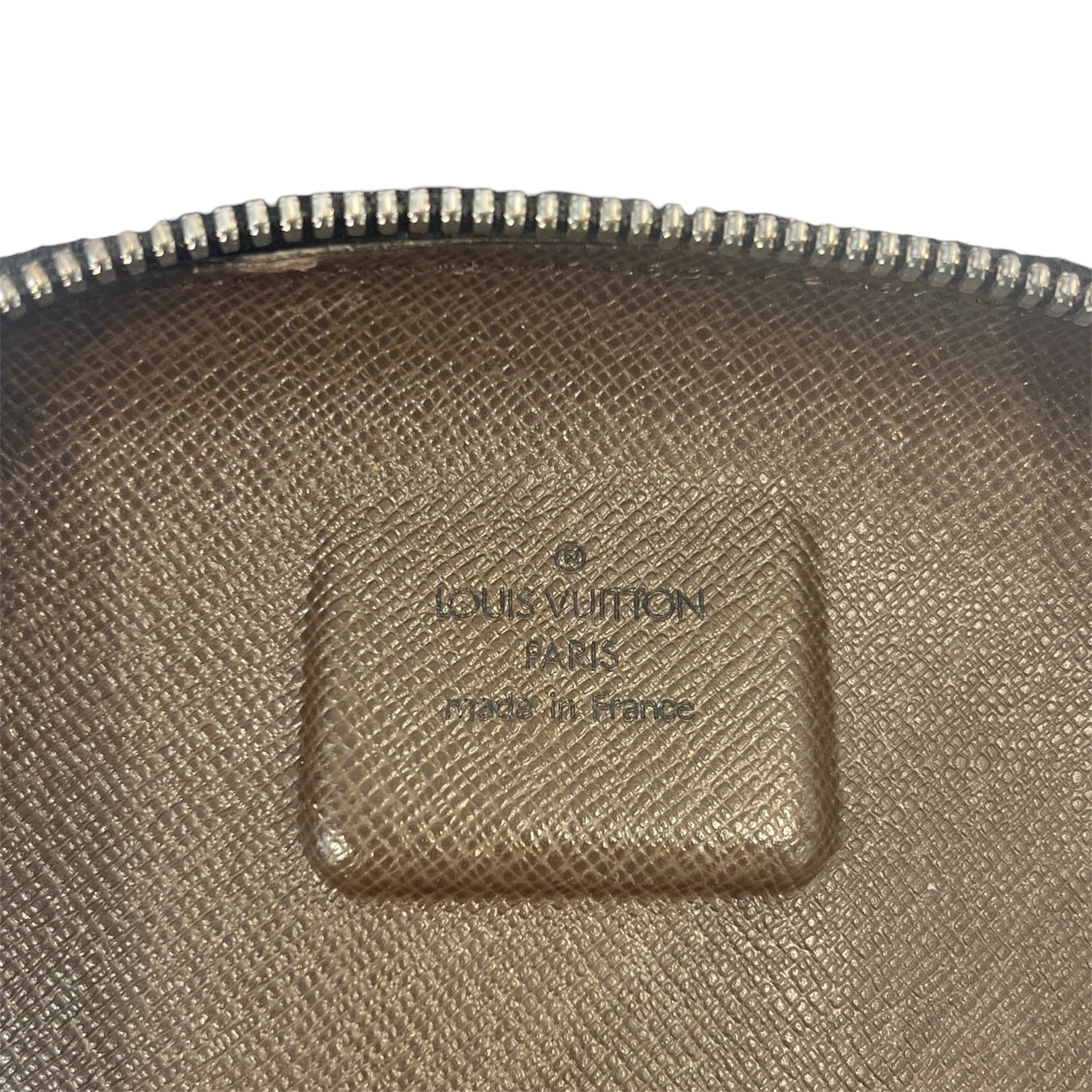 LOUIS VUITTON/Cross Body Bag/Polyester/BLK/louis cross body view 5