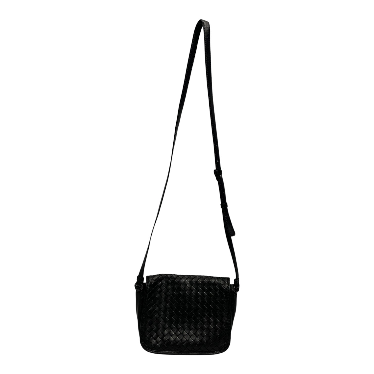 BOTTEGA VENETA/Cross Body Bag/All Over Print/BLK/ view 2