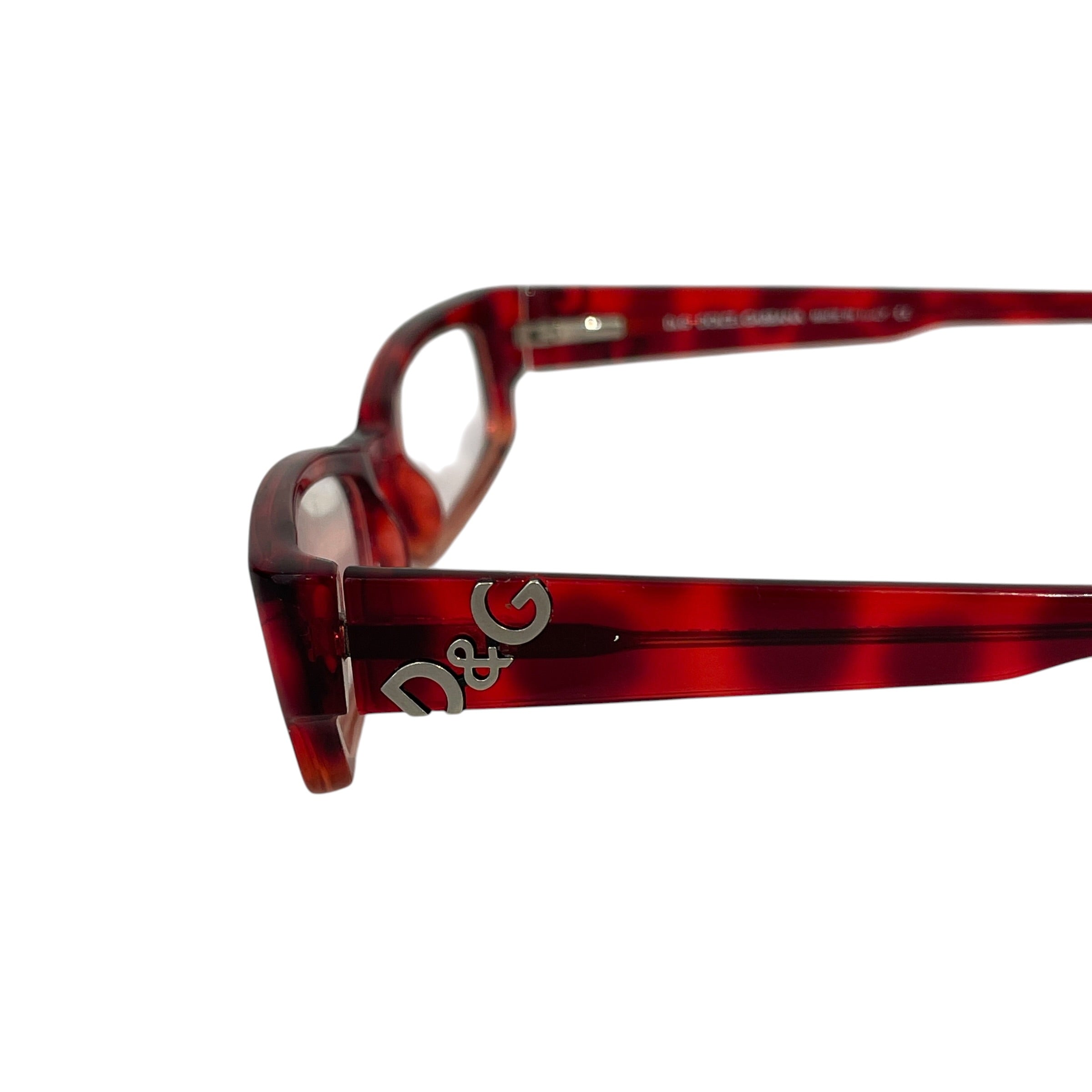 DOLCE&GABBANA/Glasses/Plastic/RED/ view 3