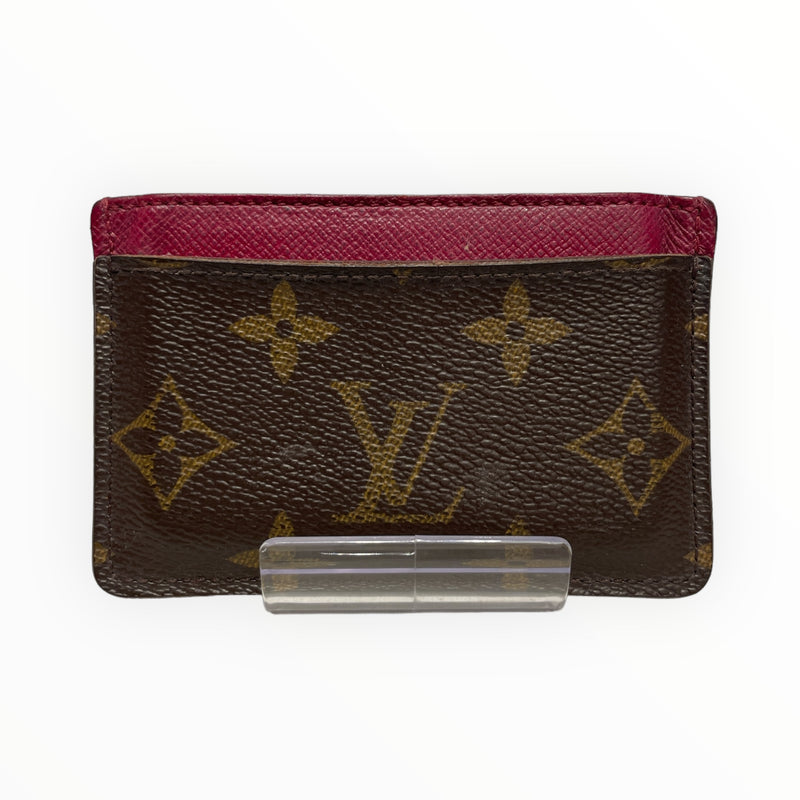 LOUIS VUITTON/Wallet/O/S/Monogram/Leather/CML/RED INSIDES