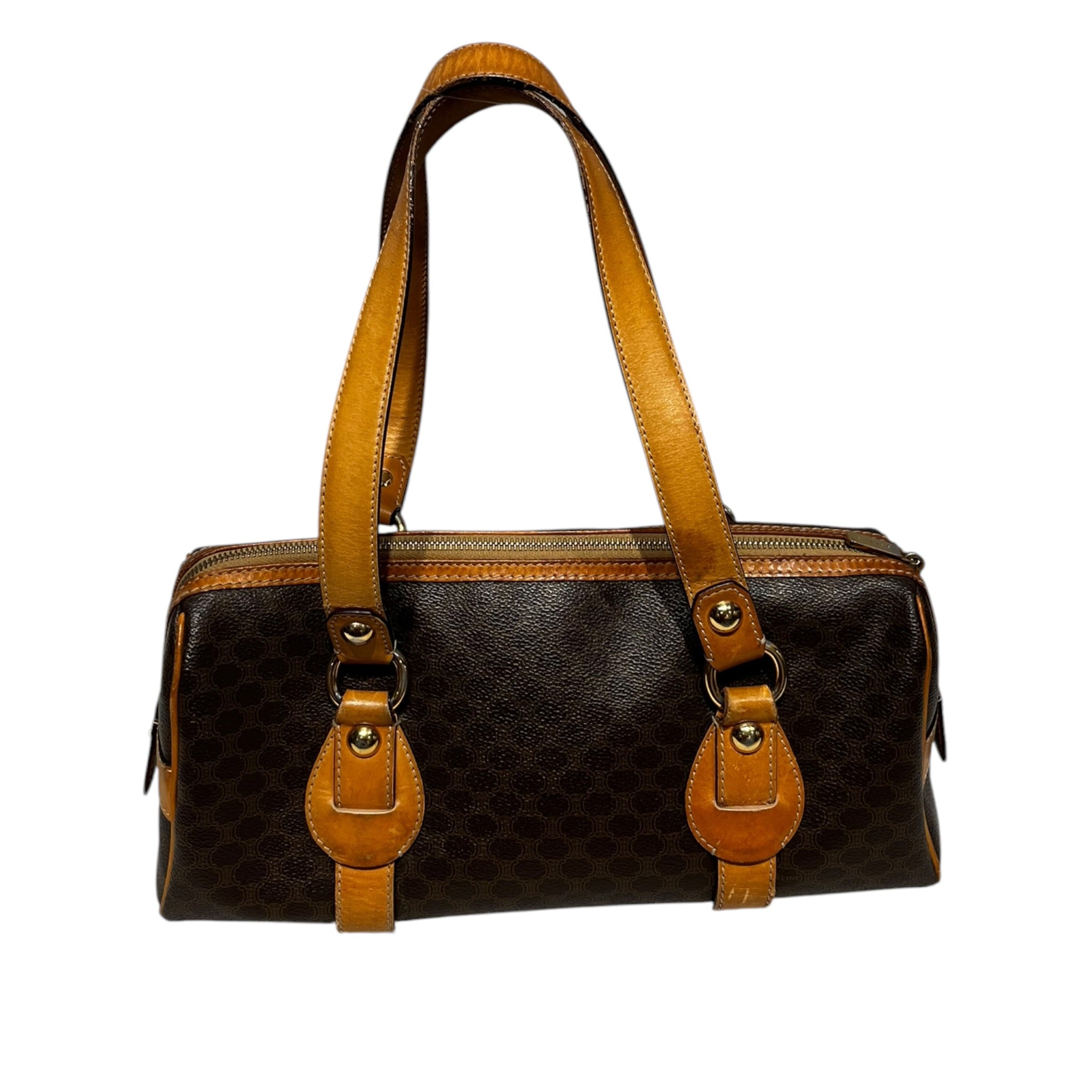 CELINE/Boston Bag/Monogram/BRW/celine monogram boston bag view 2
