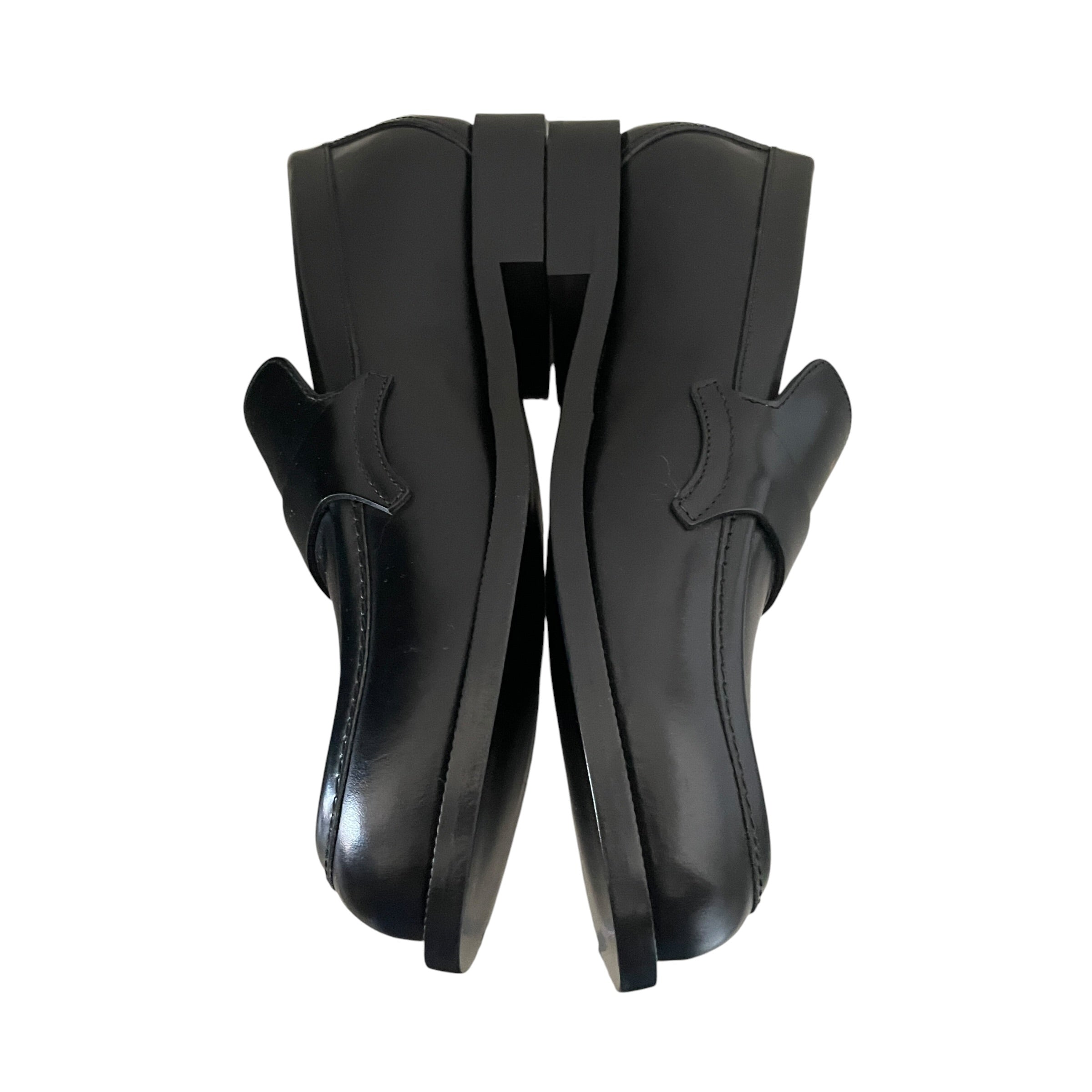 VERSACE/Loafers/EU 43/Leather/BLK/Slip-on/Nero Vitello Black Loafers view 5