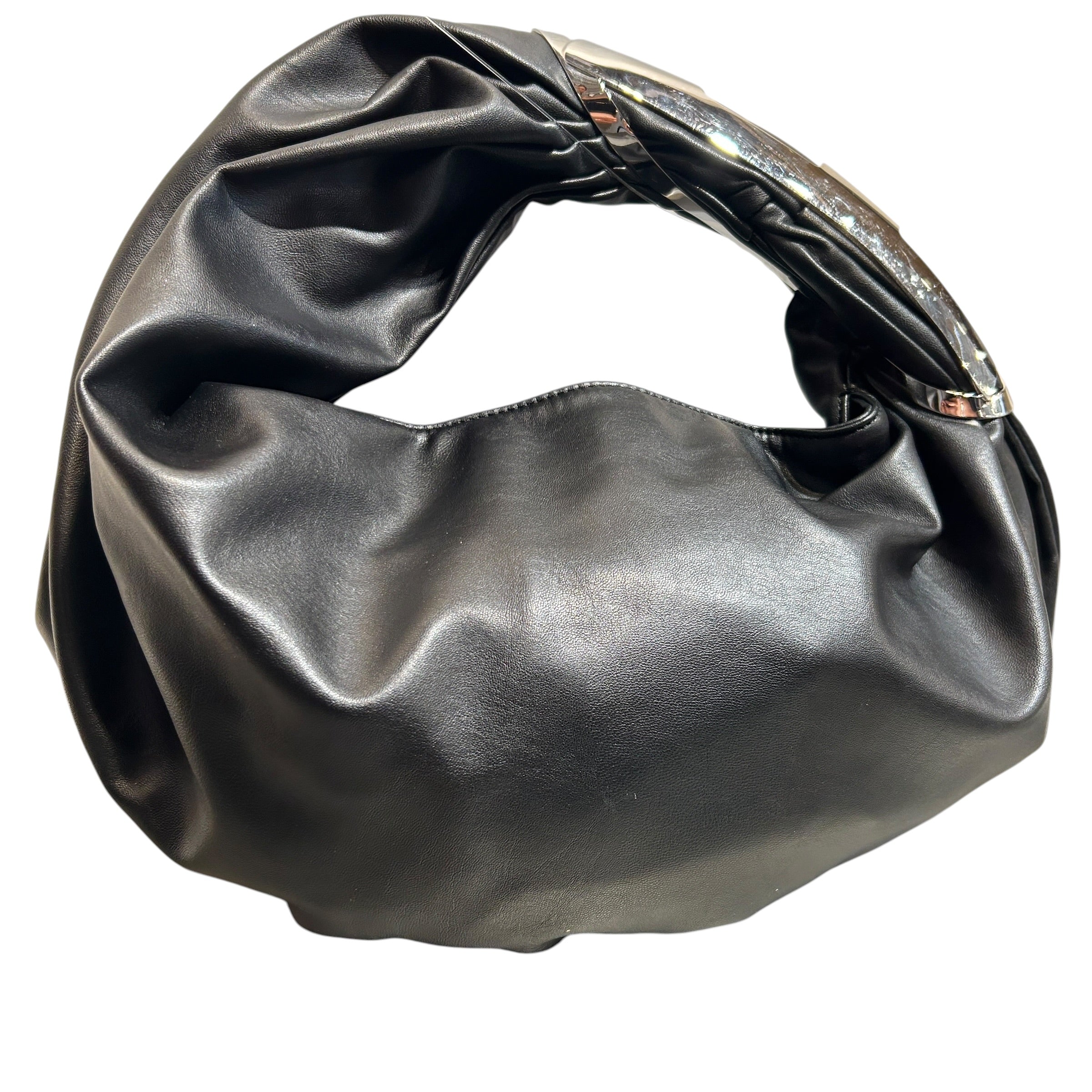 DIESEL/Hand Bag/Faux Leather/BLK/grab D hobo shoulder bag view 6