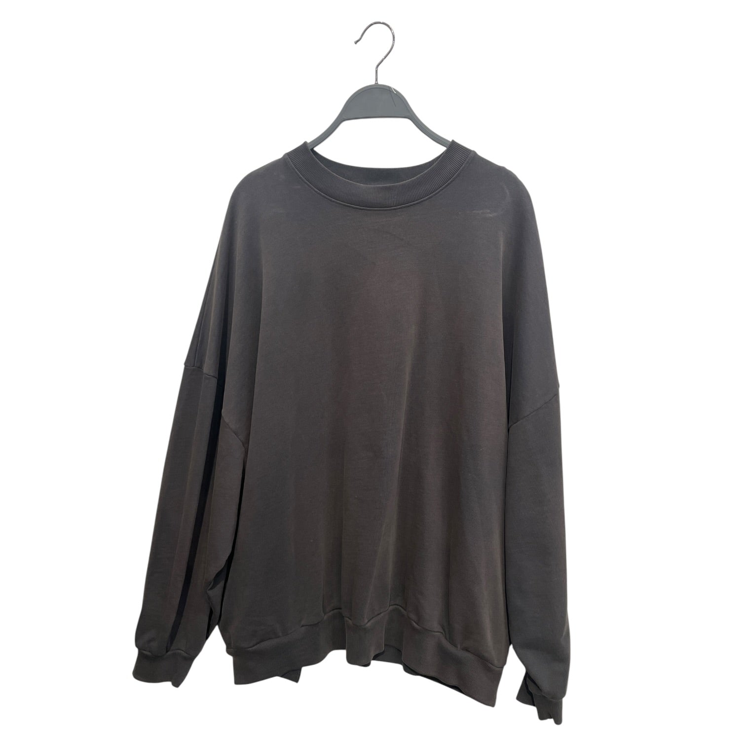 WILLY CHAVARRIA/Sweater/M/Cotton/GRY/BASIC OVERSIZED CREW view 1