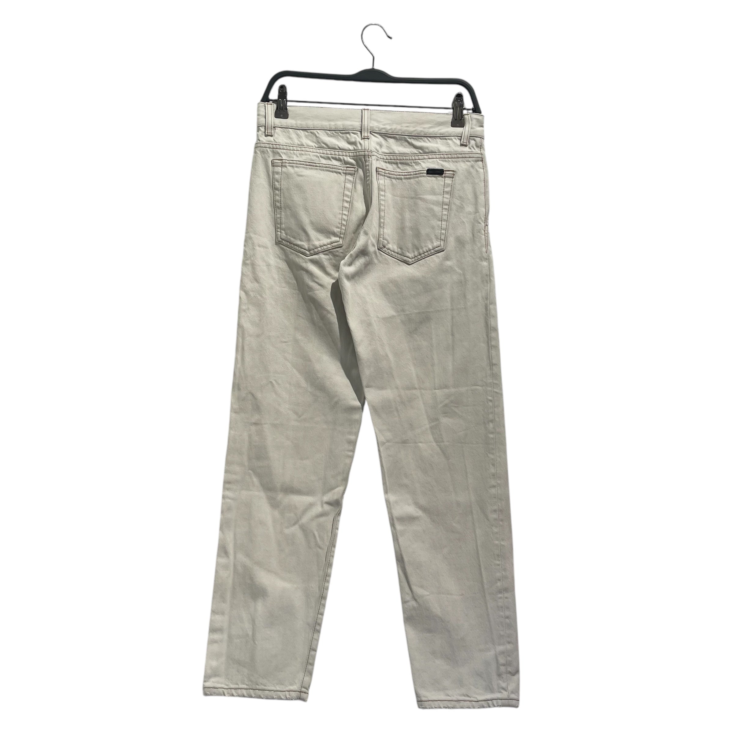 SAINT LAURENT/Skinny Pants/29/Cotton/WHT/ view 2