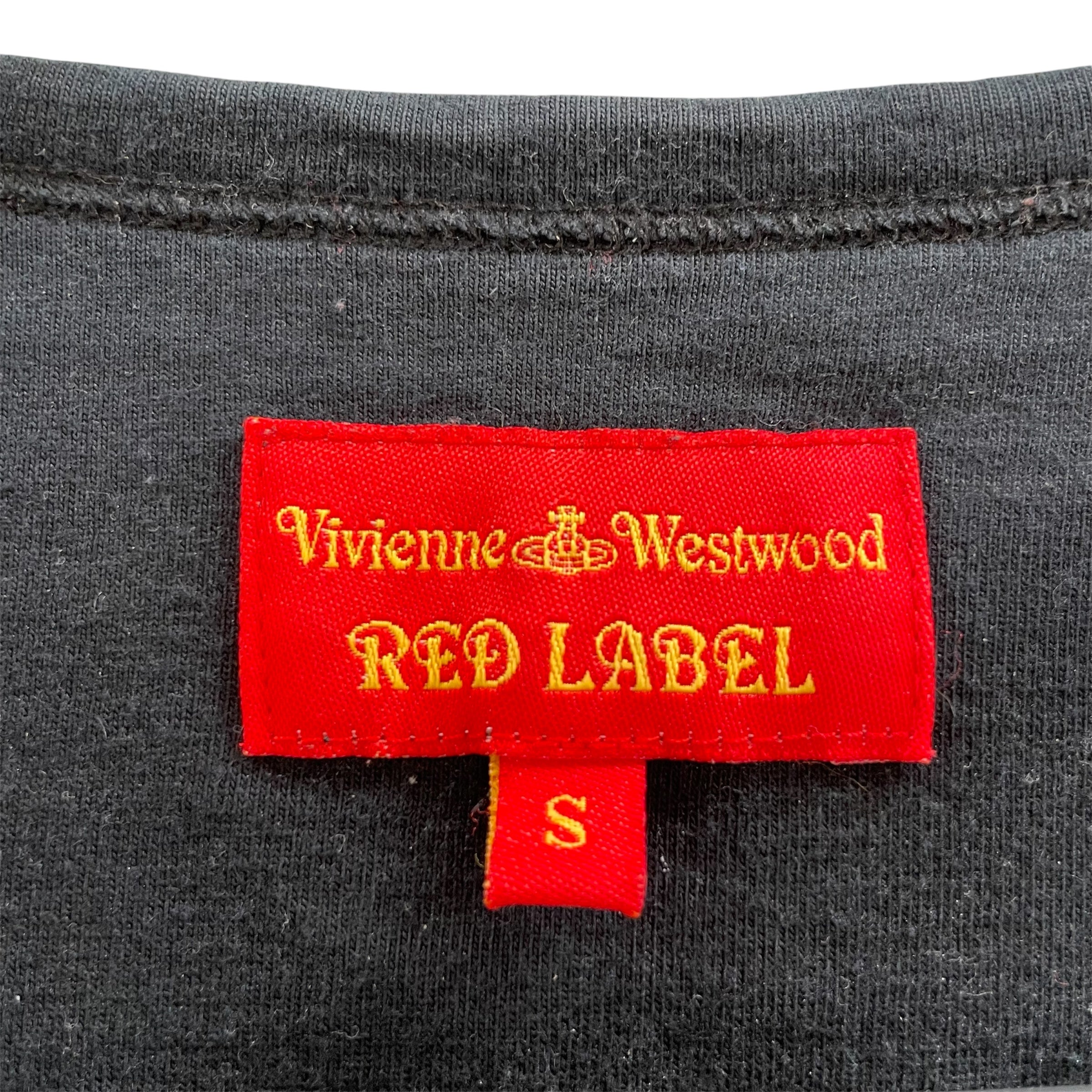 Vivienne Westwood RED LABEL/T-Shirt/S/Cotton/BLK/All Over Print/double skull mask dots view 3