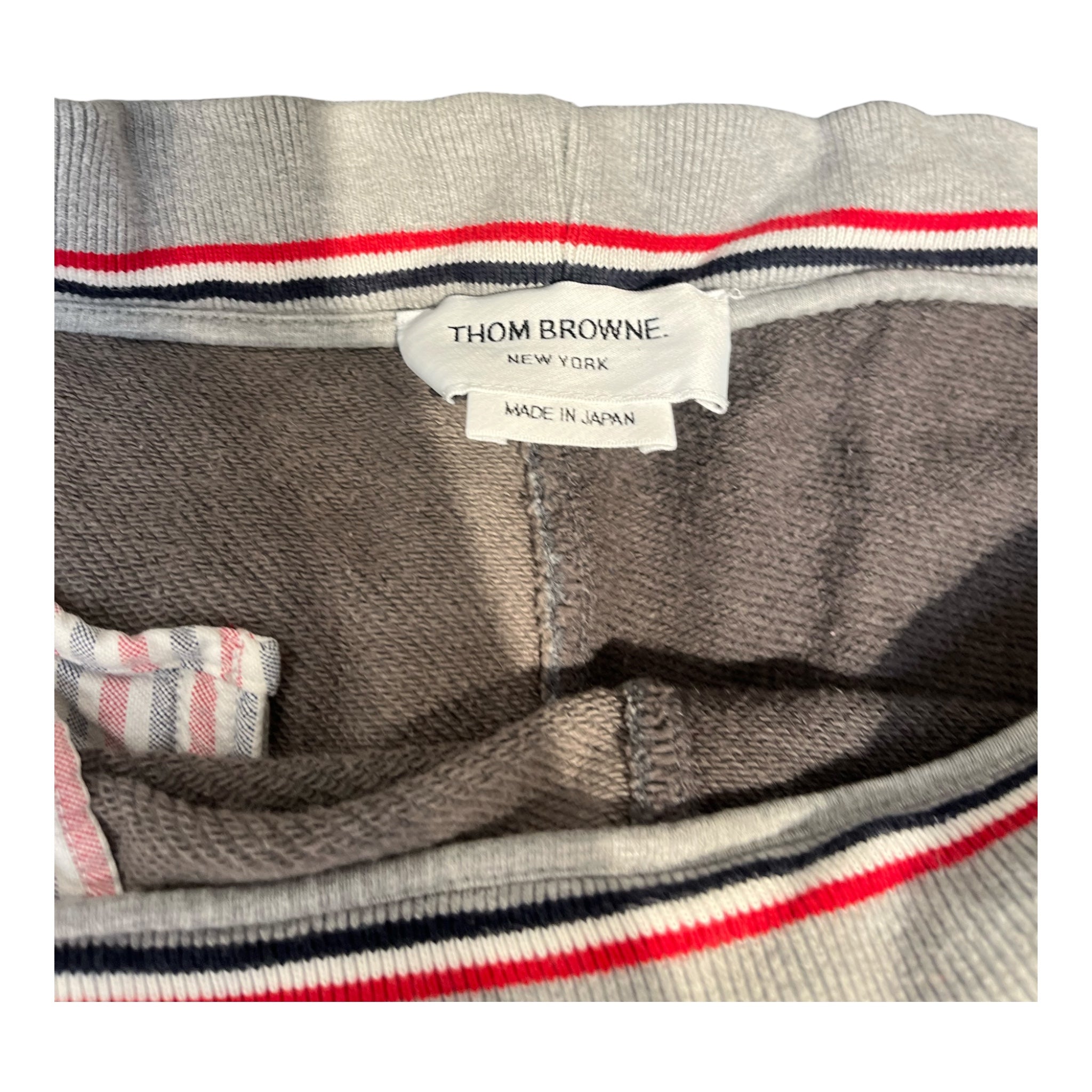 THOM BROWNE. NEW YORK/Pants/4/Cotton/GRY/TWO TONE GRY view 3