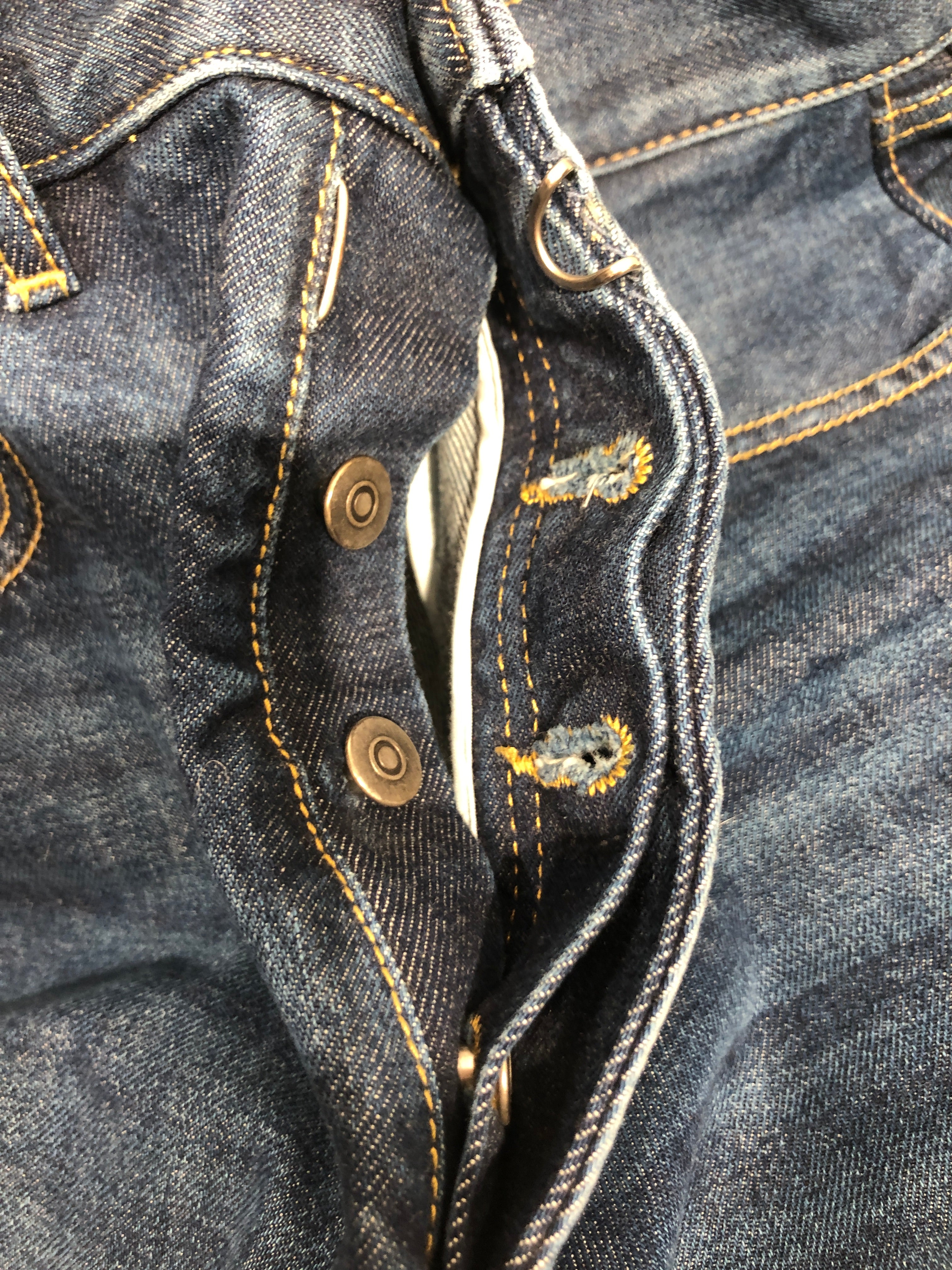 Maison Margiela/Straight Pants/28/Denim/BLU/ view 3
