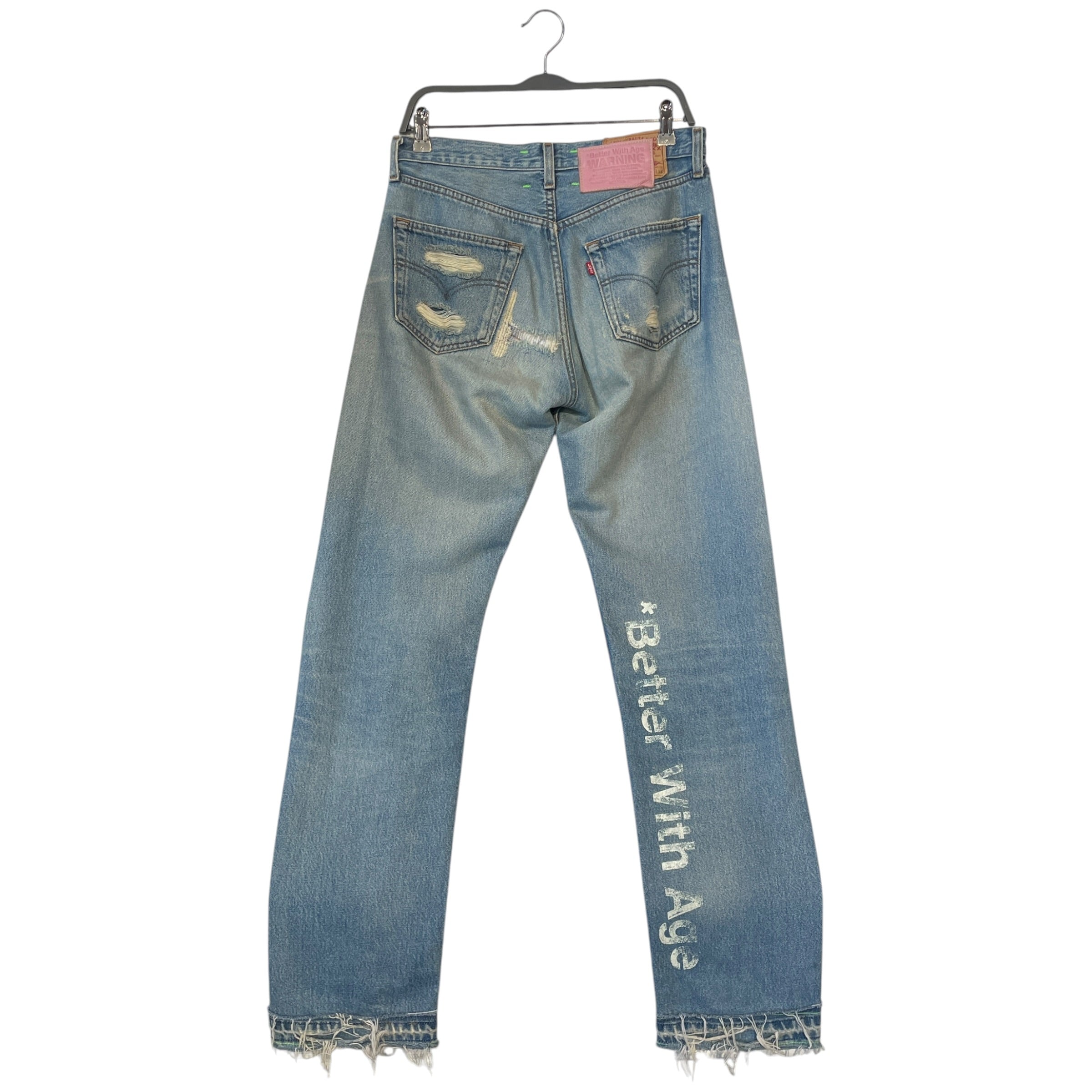 Better With Age/Pants/30/Denim/BLU/All Over Print/PATCHWORK/BWA 1969/PLAID view 2