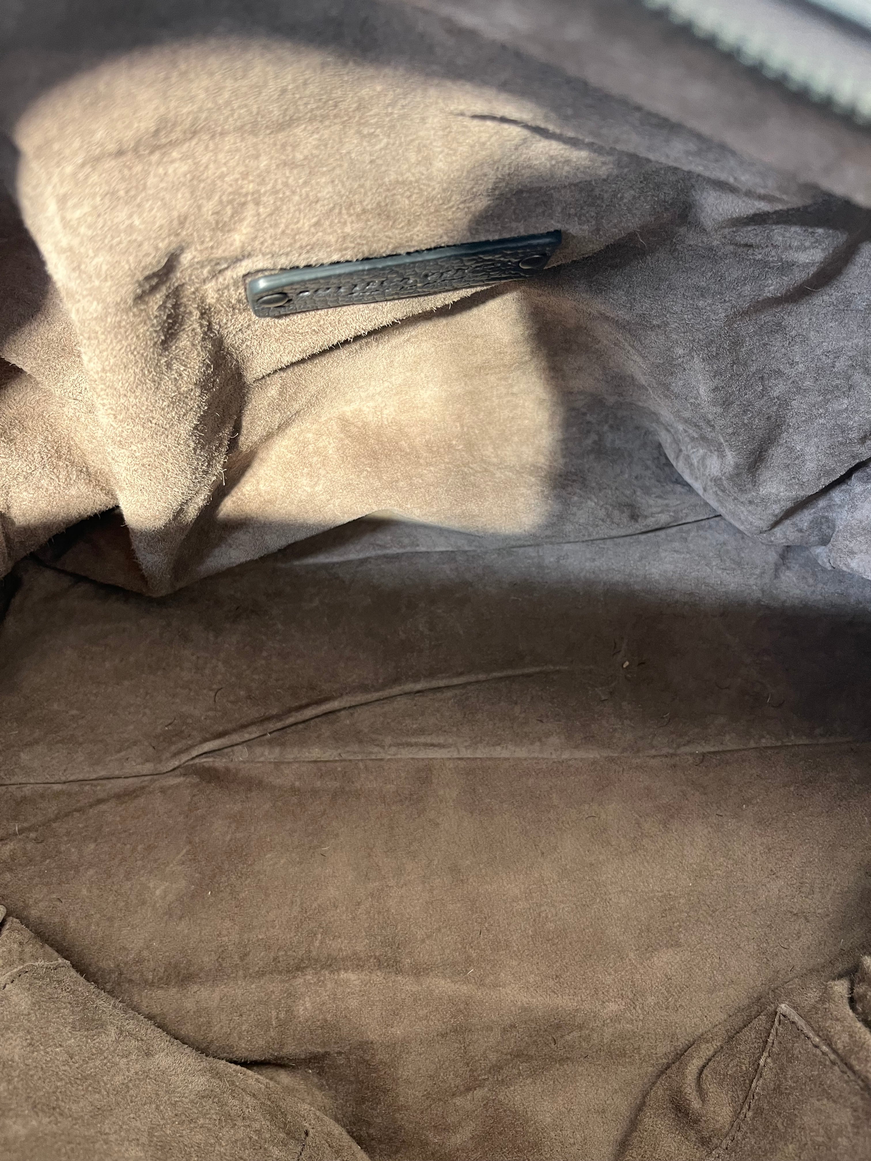 BOTTEGA VENETA/Boston Bag/Leather/GRY/Brera Bag Grey/Blue view 6