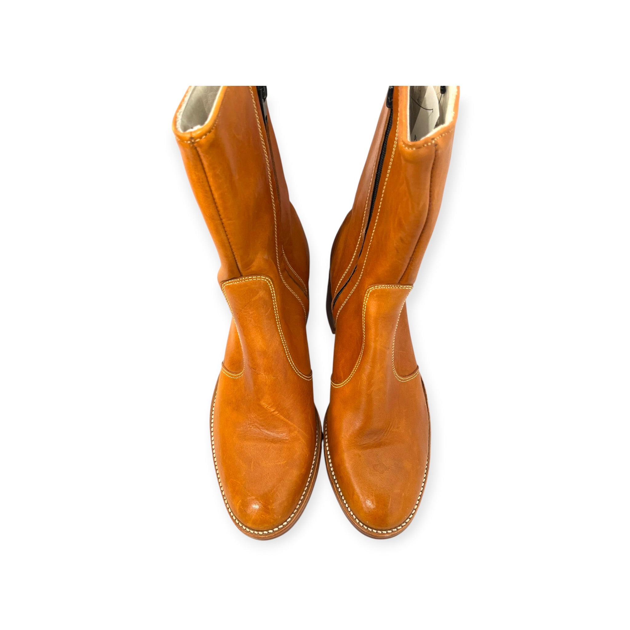 Vintage/Boots/US 10/Leather/BRW/DINGO BRAND SIDE ZIP BOOT view 8