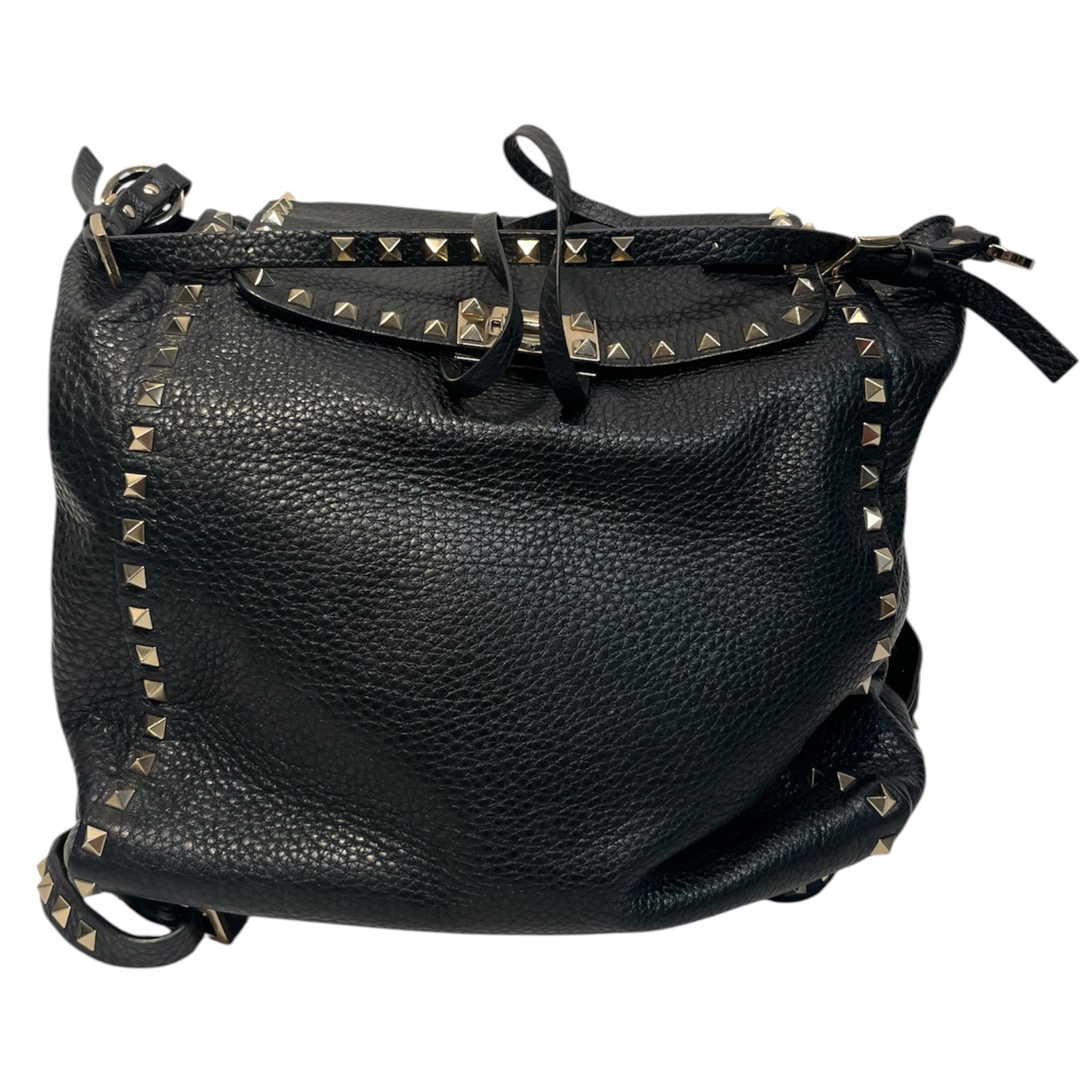 VALENTINO GARAVANI/Backpack/Leather/BLK/ view 1