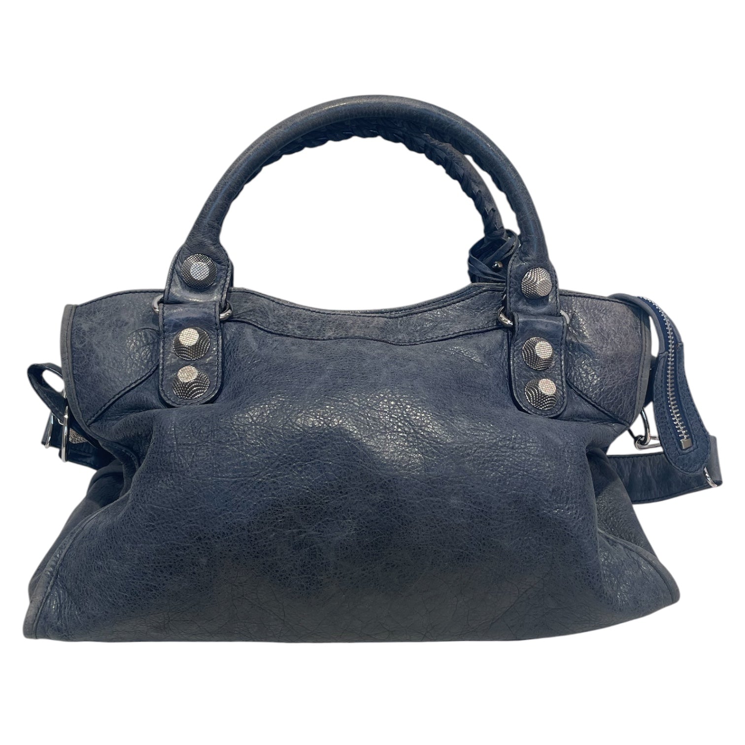 BALENCIAGA/Hand Bag/Leather/IDG/city bag/sil hardware/mirror view 2