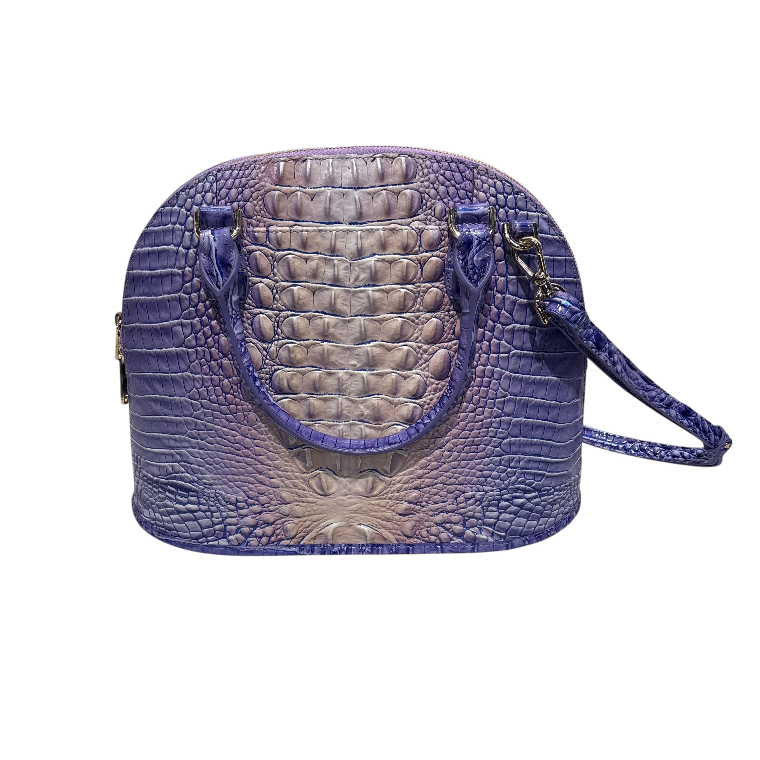 Brahmin/Bag/Leather/PPL/Georgina Dome Satchel view 2