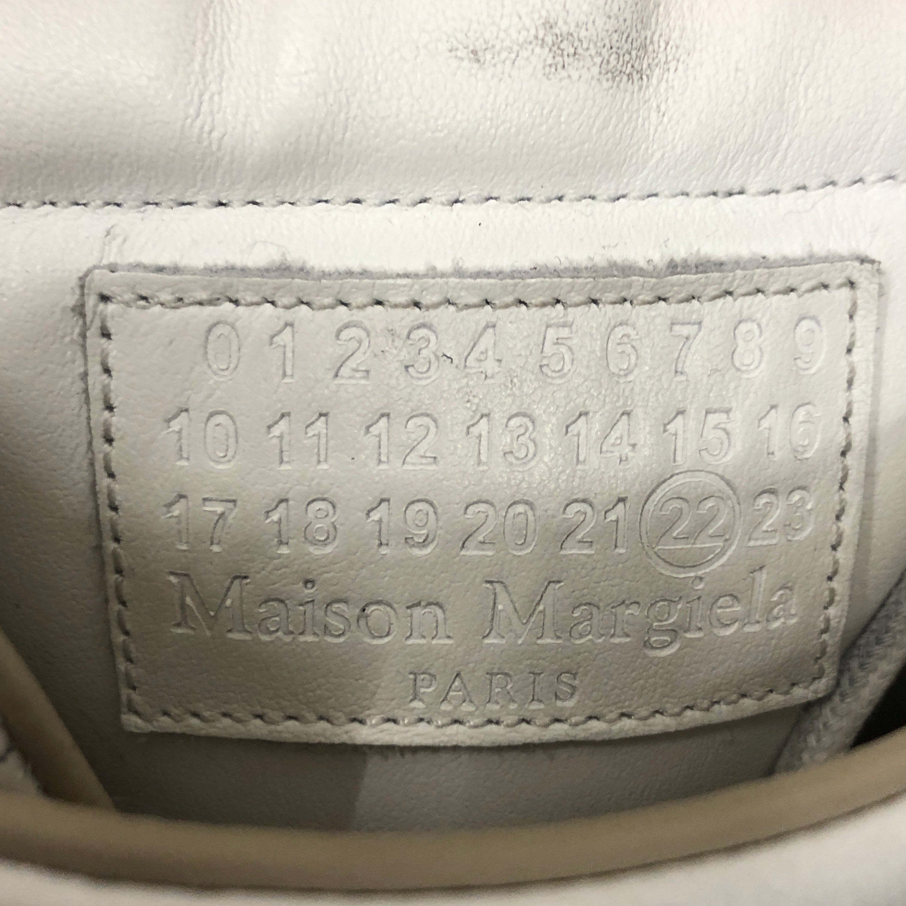 Maison Margiela/Hi-Sneakers/US 9/Leather/WHT/Futures view 4