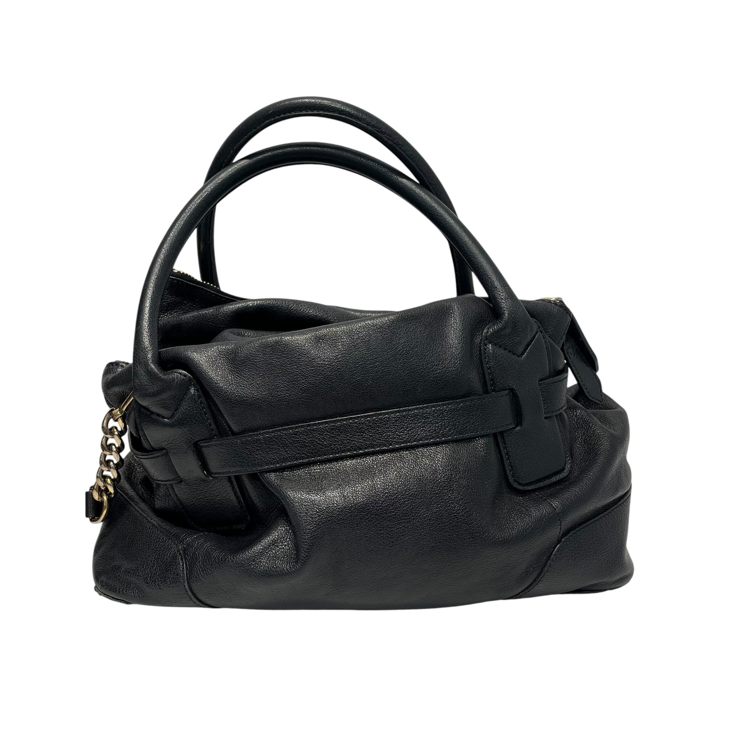 BURBERRY/Bag/Leather/BLK/ view 2