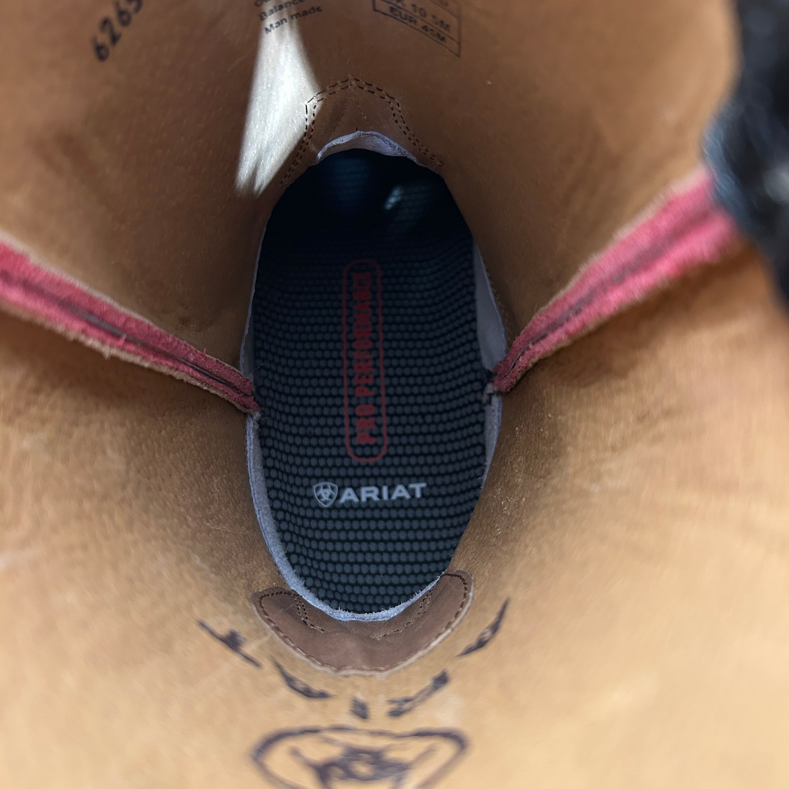 ARIAT/Boots/US 11.5/All Over Print/Leather/BLK/Ariat Futurity Cashout Western view 3