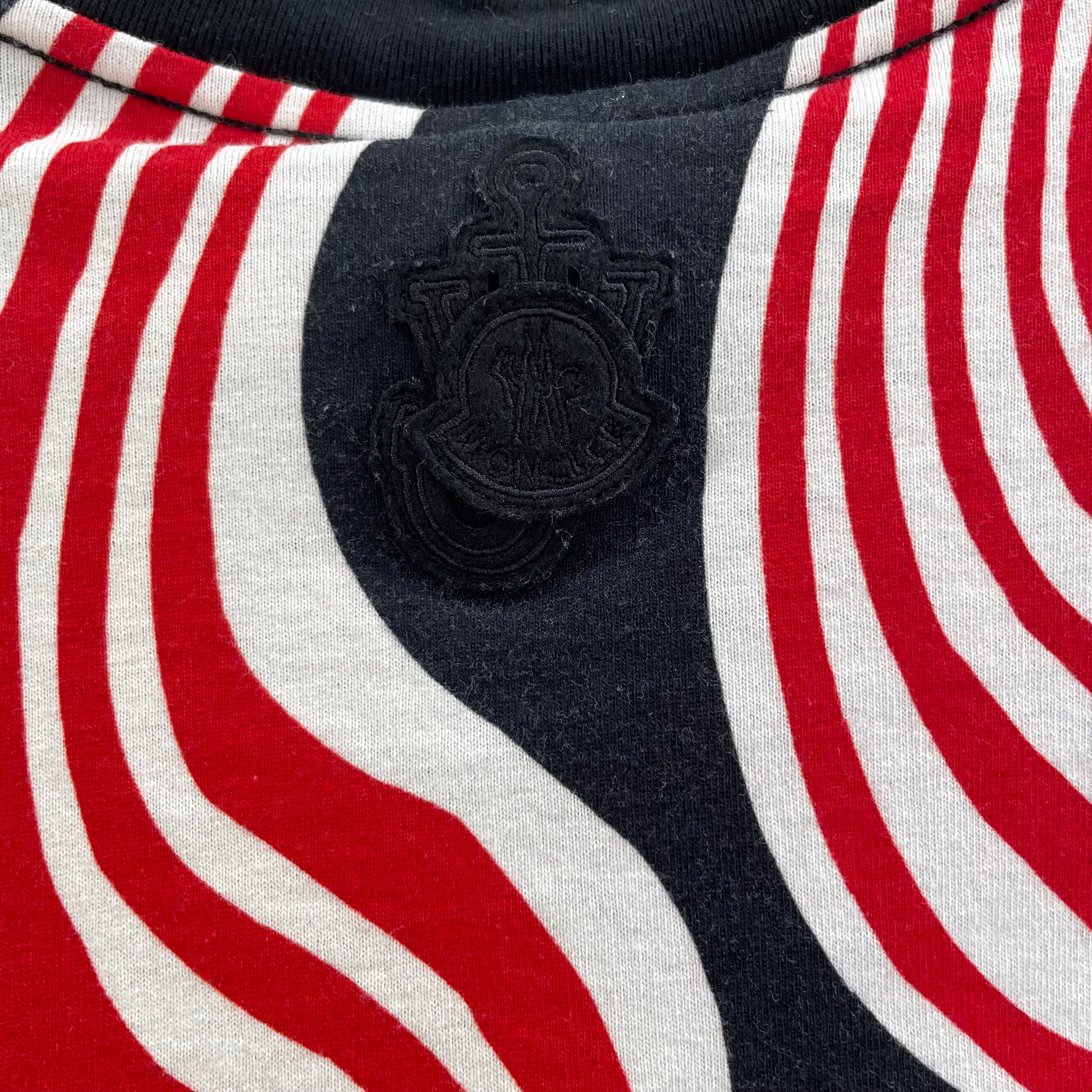 MONCLER/JW ANDERSON(J.W.ANDERSON)/T-Shirt/S/Cotton/MLT/All Over Print/RED/BLK/WHT view 3